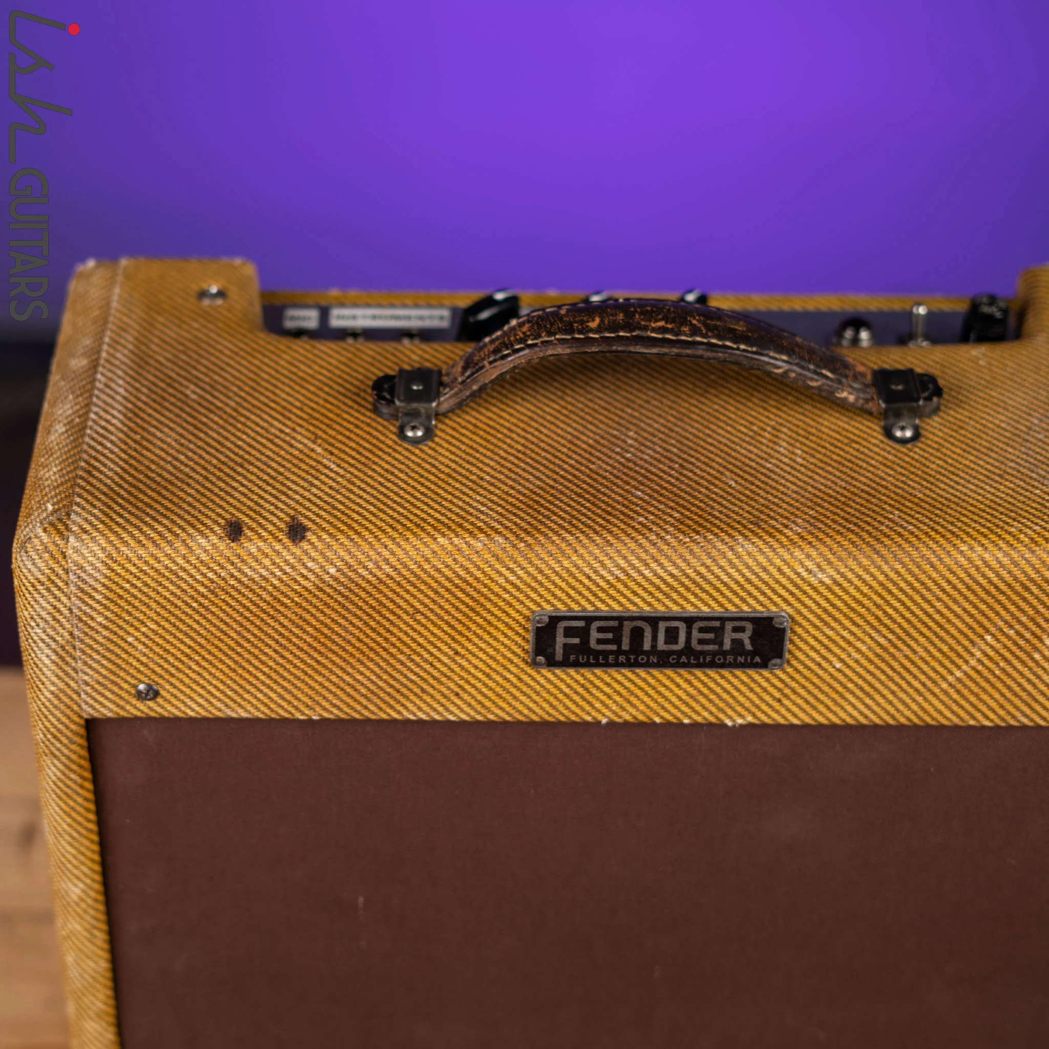 1955 Fender Deluxe 5D3 (Re-Tolexed) - Image 2