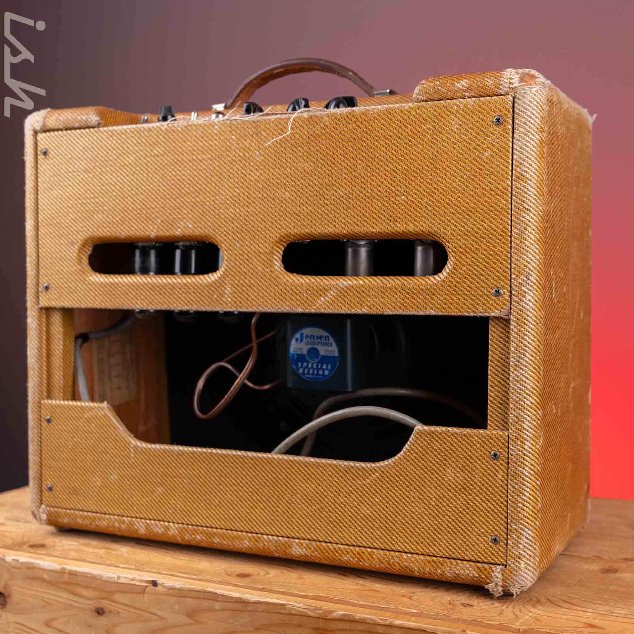 1957 Fender Deluxe Tweed 5E3 - Image 6