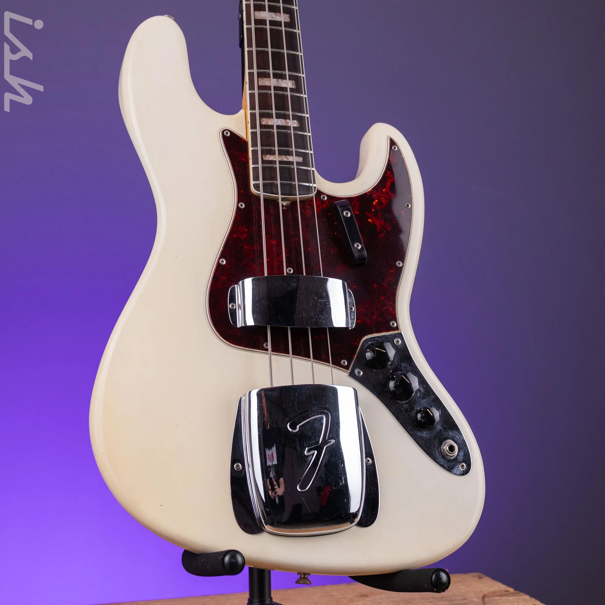 1966 Fender Jazz Bass Refin White