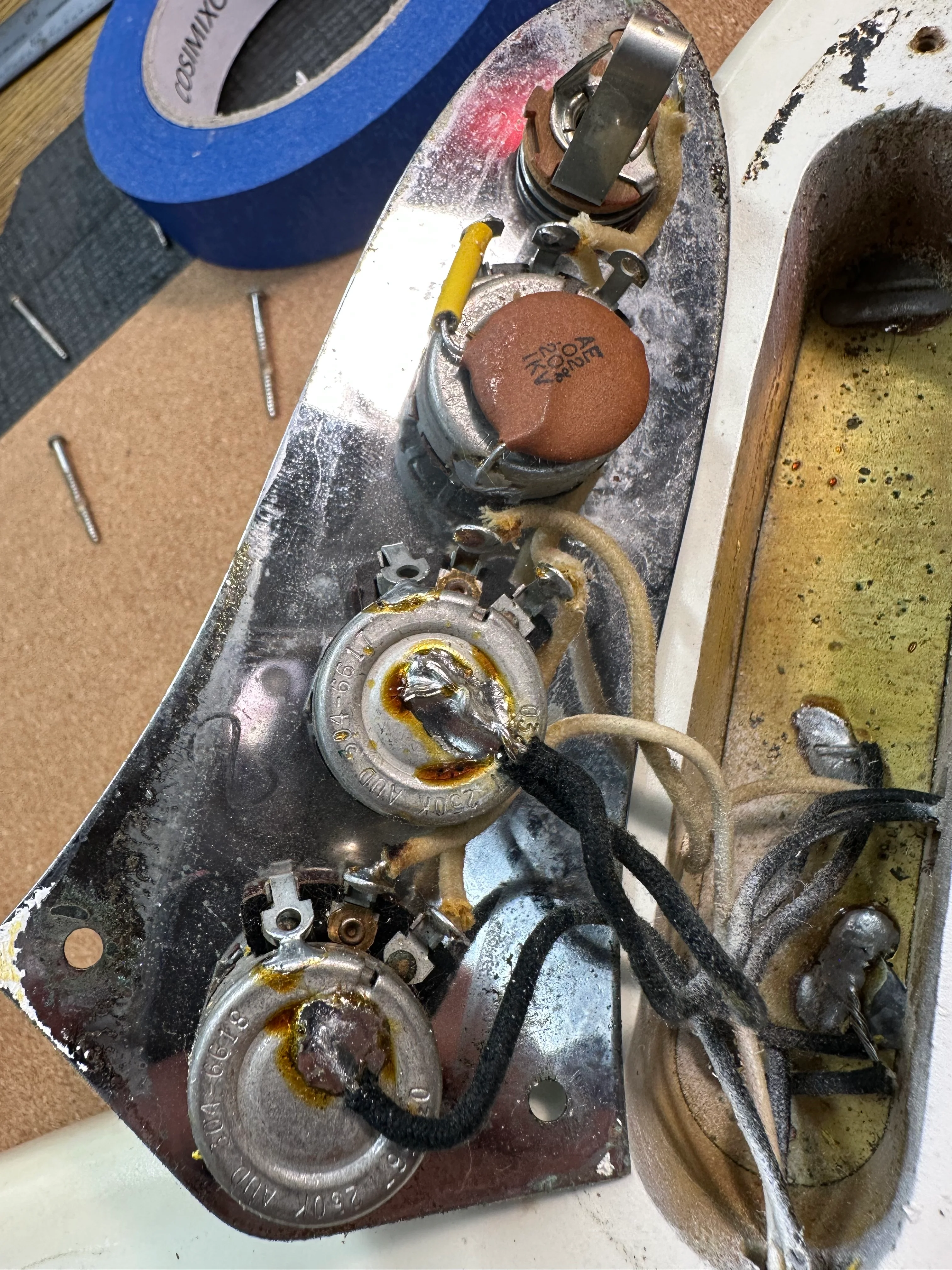 1966 Fender Jazz Bass Refin White - Image 36