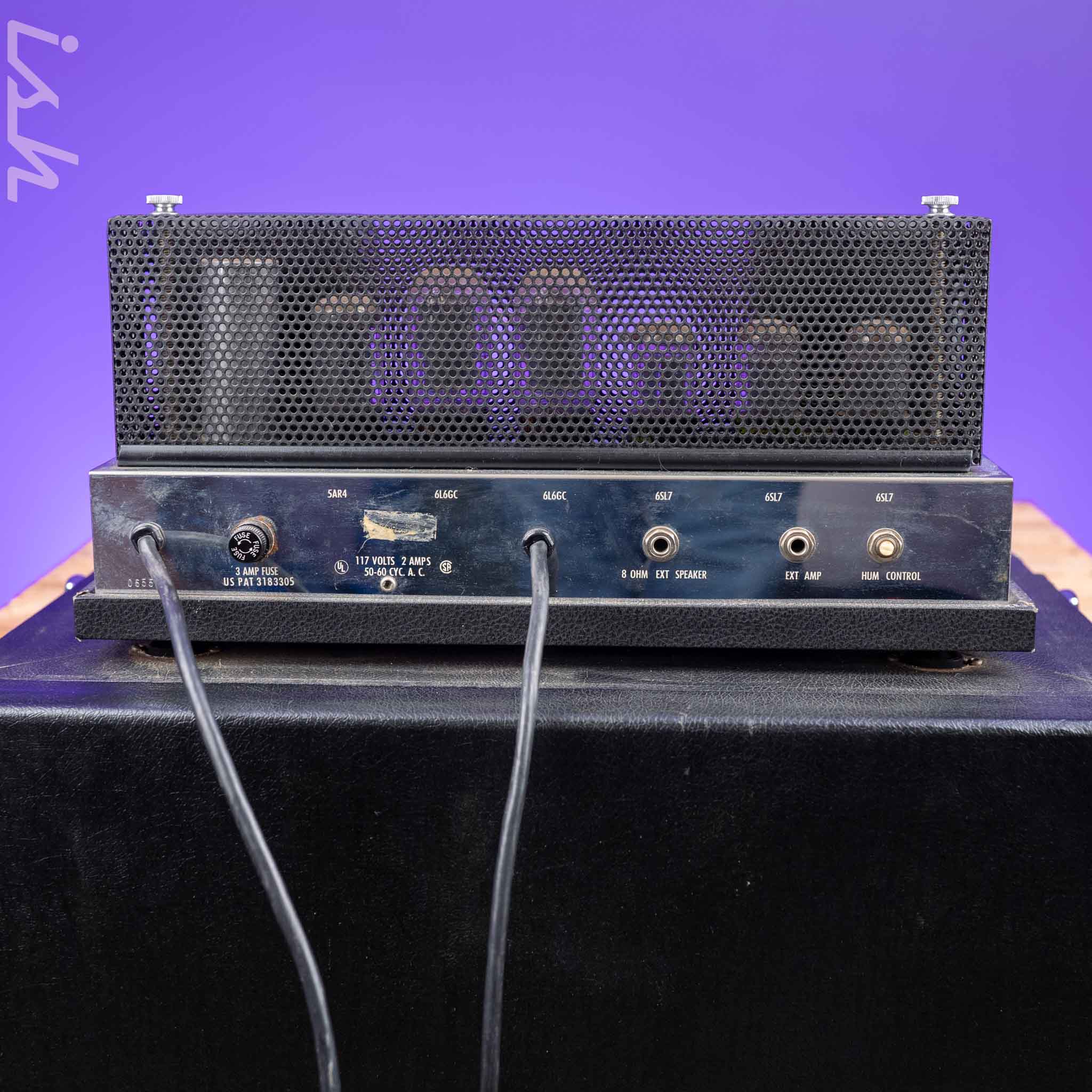 1967 Ampeg B-15N Black Smooth Tolex 1 Owner w/ Warranty Card - Image 15