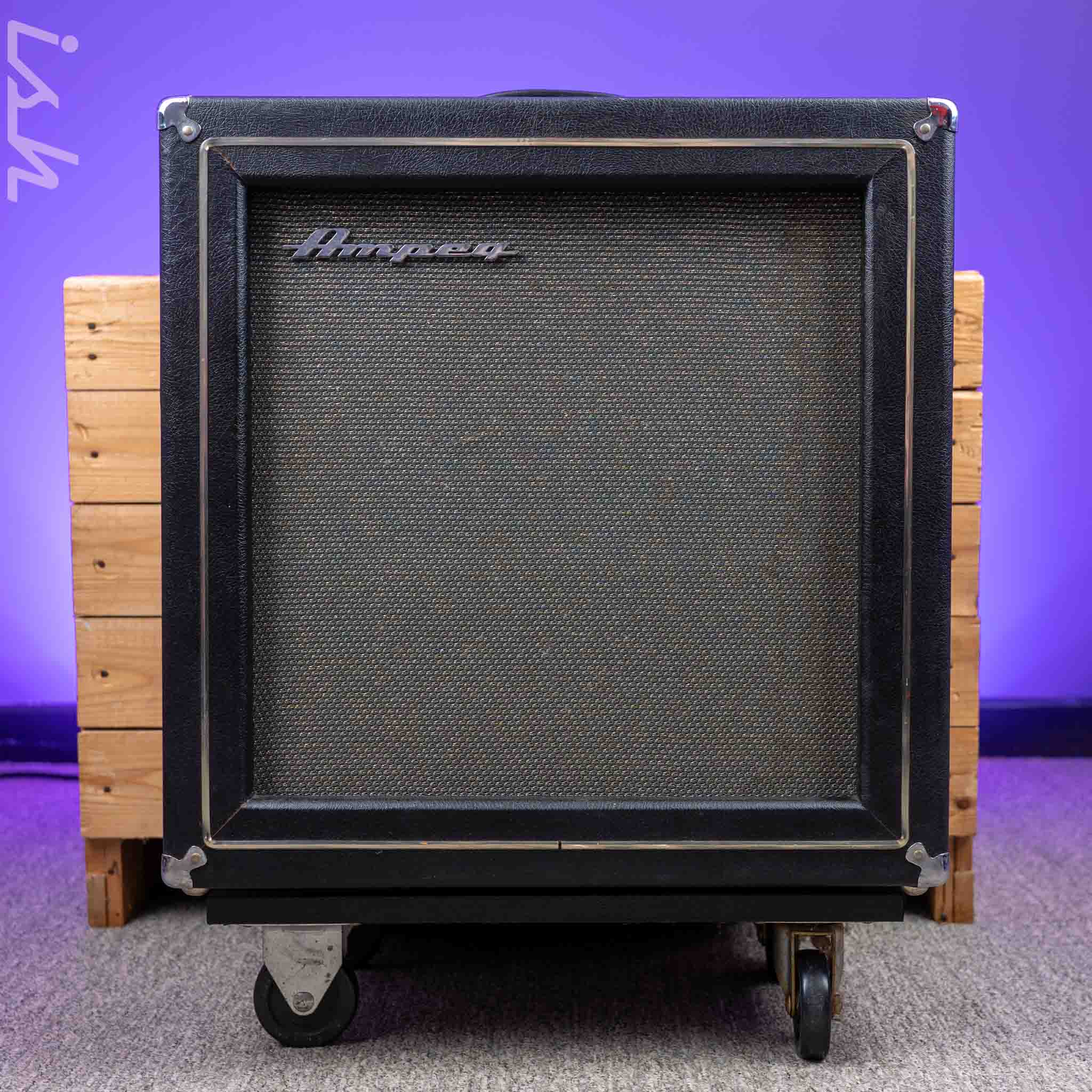1967 Ampeg B-15N Black Smooth Tolex 1 Owner w/ Warranty Card - Image 3