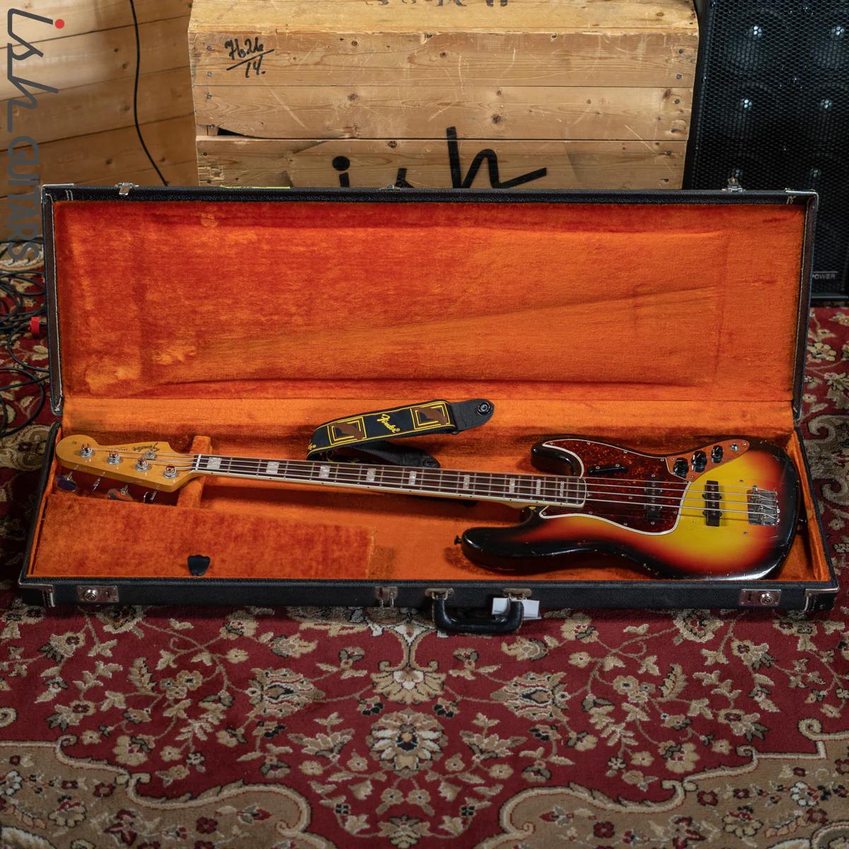 1967 Fender Jazz Bass Sunburst - Image 18