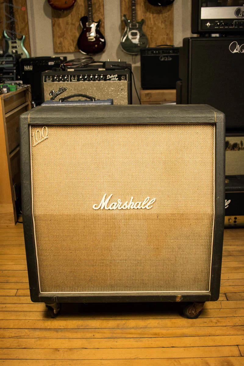 1968/69 Marshall Slant 4x12 Cabinet