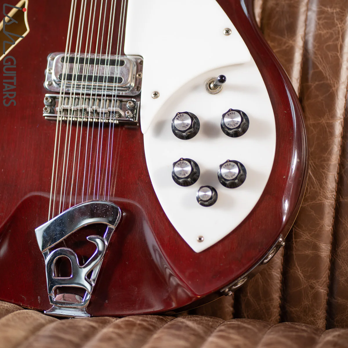 1968 Rickenbacker 360/12 Burgundyglo RARE Roger McGuinn Signed - Image 4