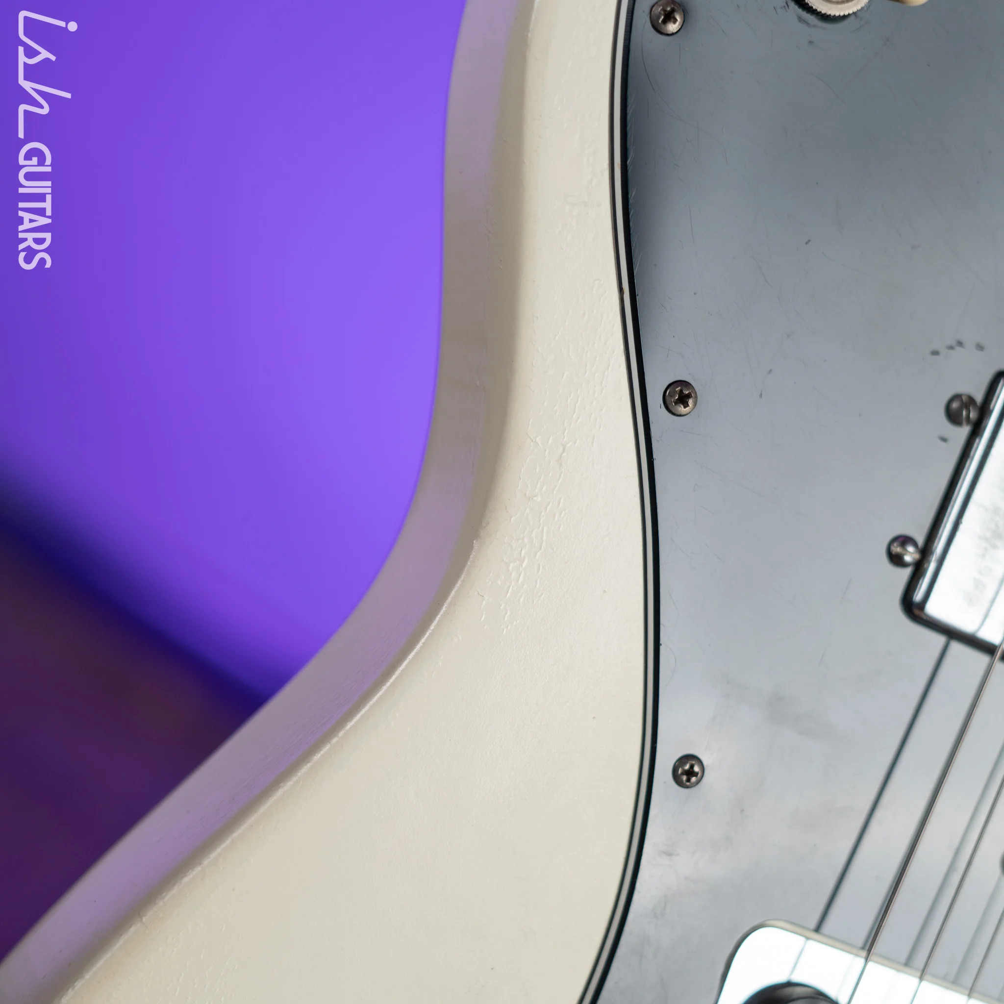 1970s Fender Telecaster Custom w/ Bigsby White Refin - Image 6