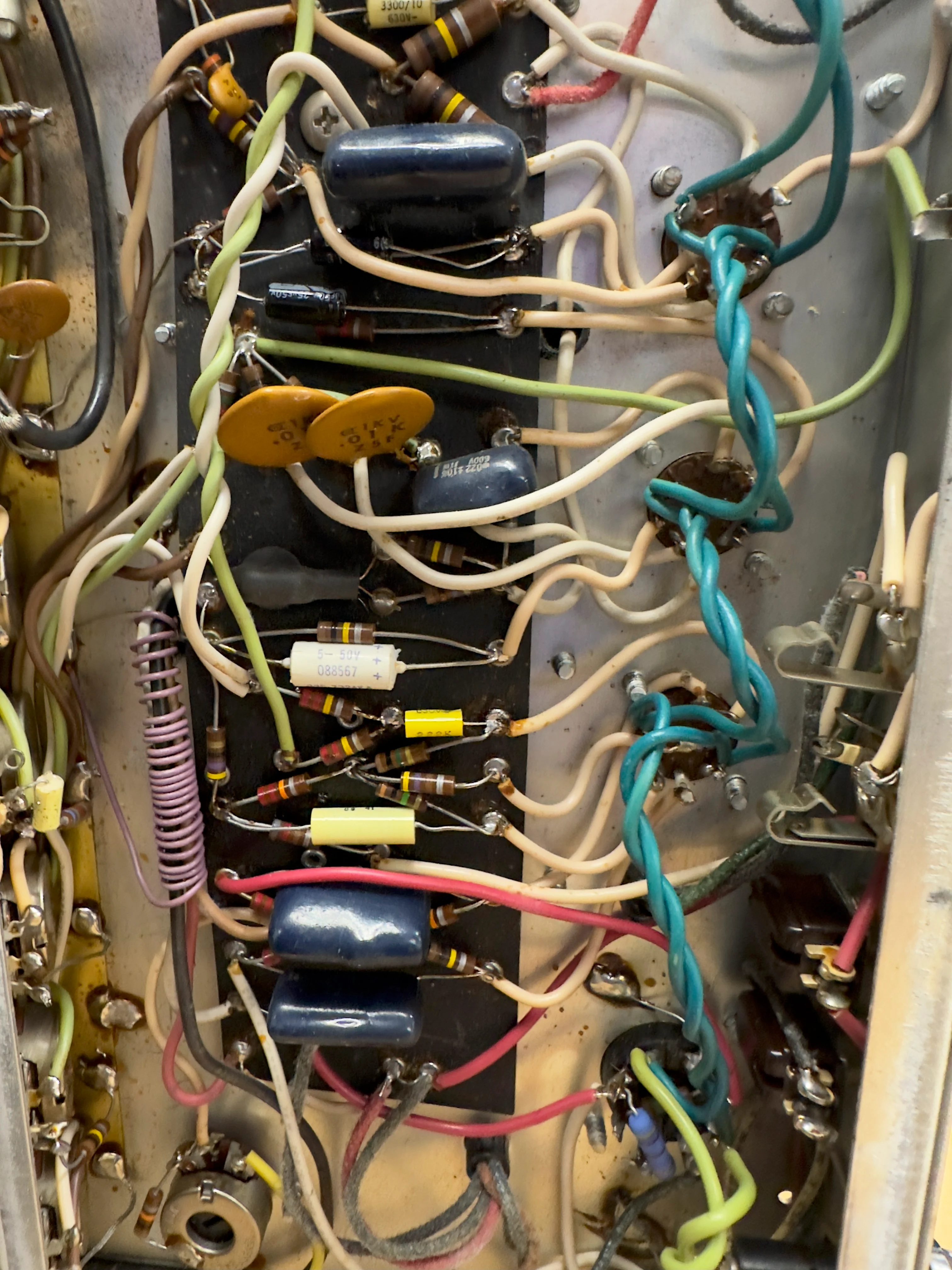 1973 Fender Deluxe Reverb Combo Amp - Image 17