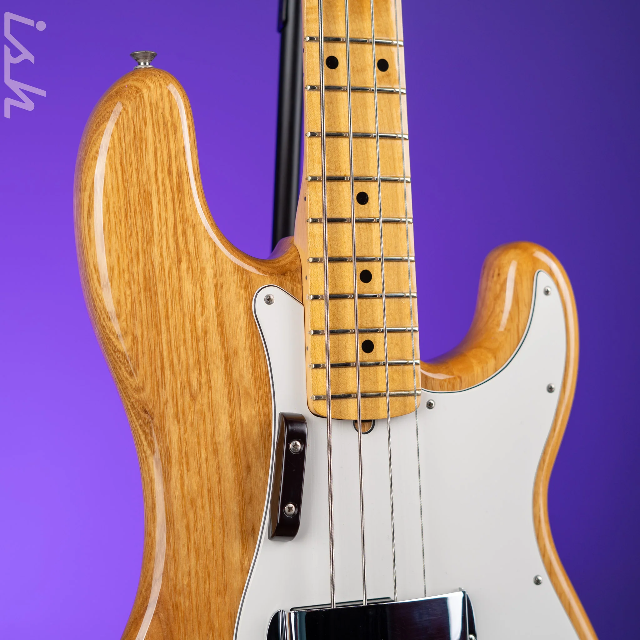 1976 Fender USA Precision Bass Natural - 1 Owner, Original Receipt - Image 3