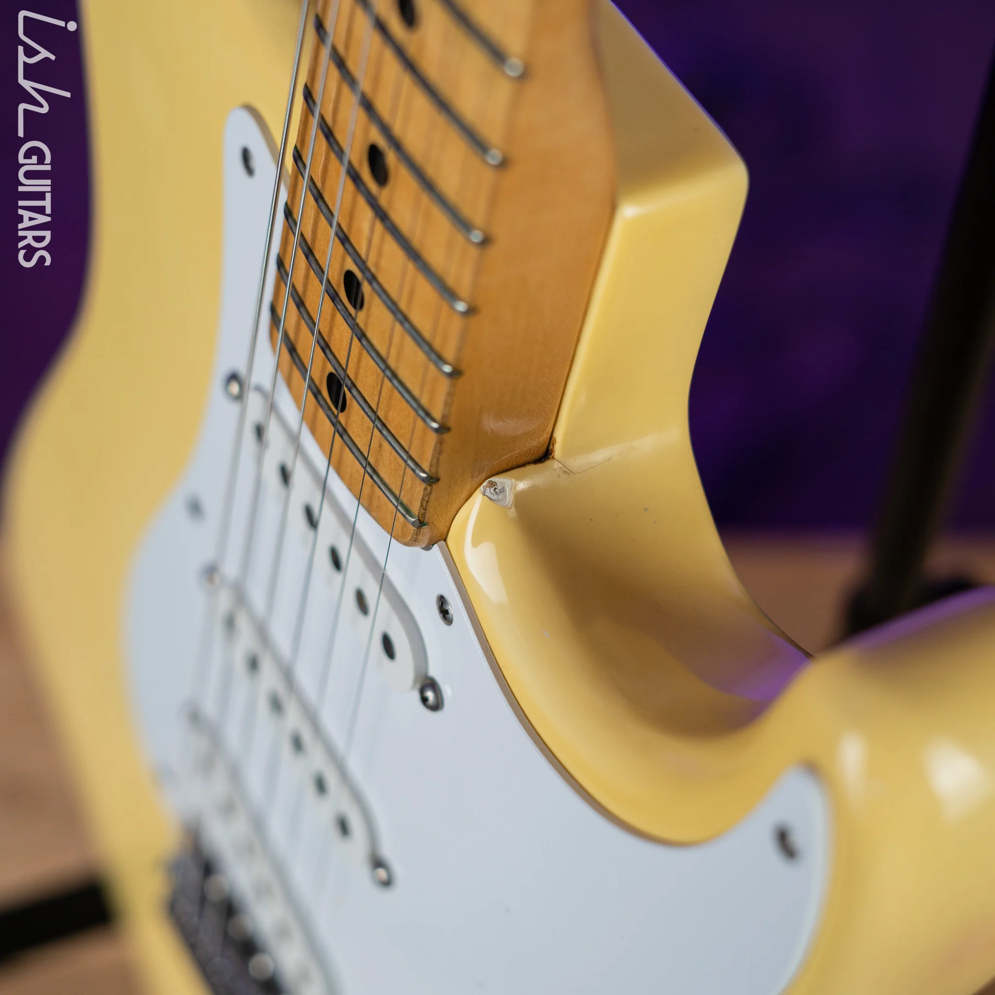 1977 Fender USA Stratocaster Olympic White - Image 6
