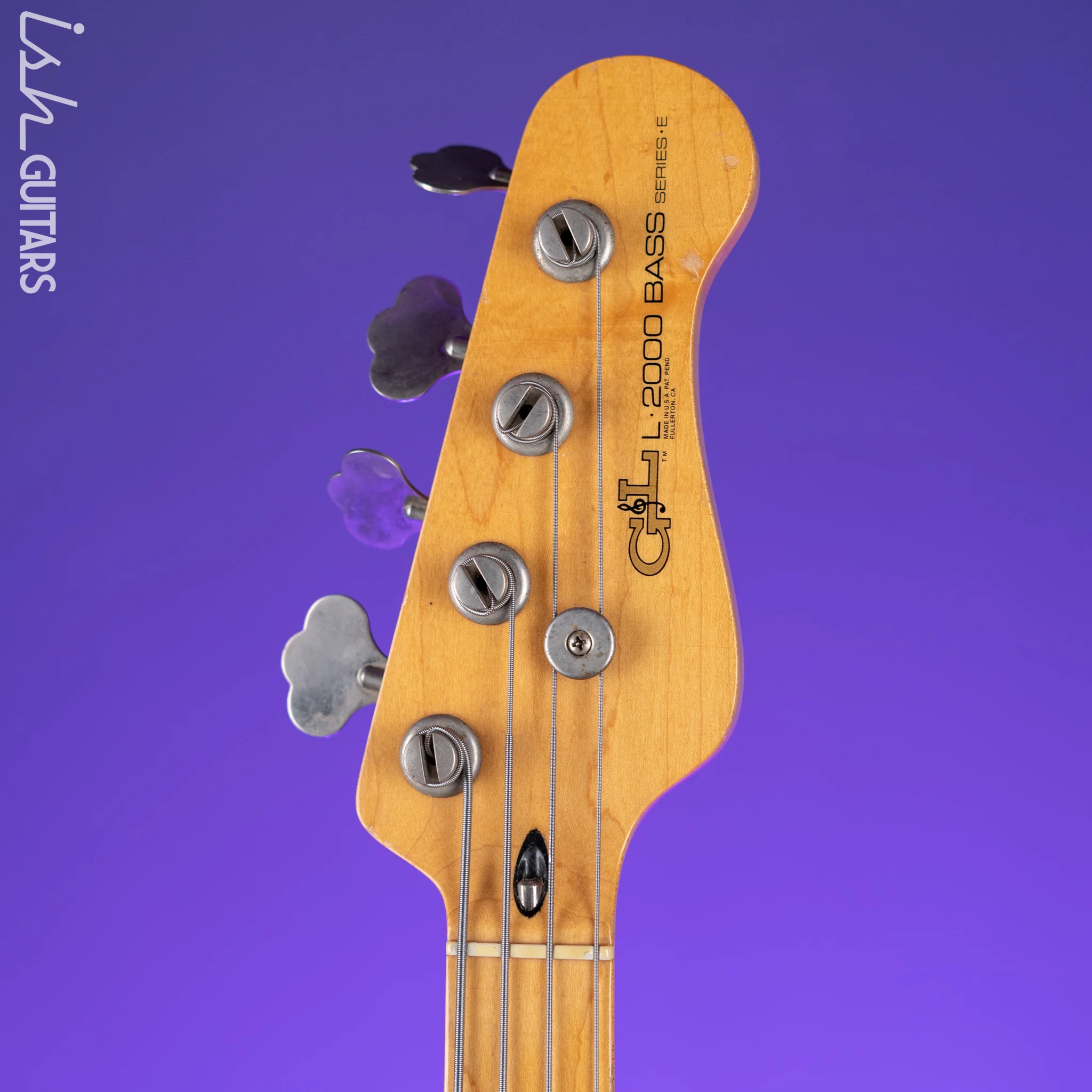 1981 G&L L-2000E Bass Series Natural - Image 5