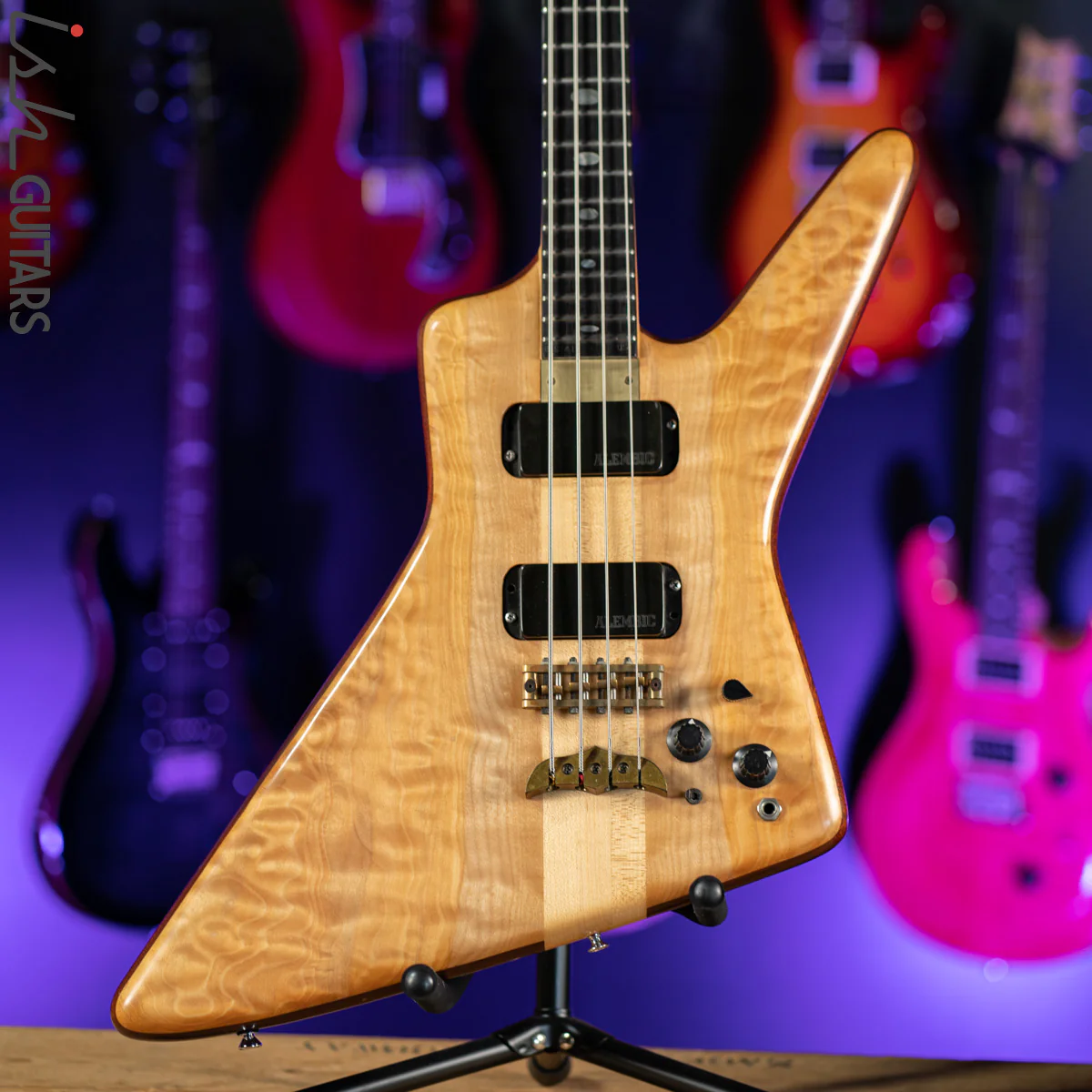 1984 Alembic Exploiter Bass Natural Rare!