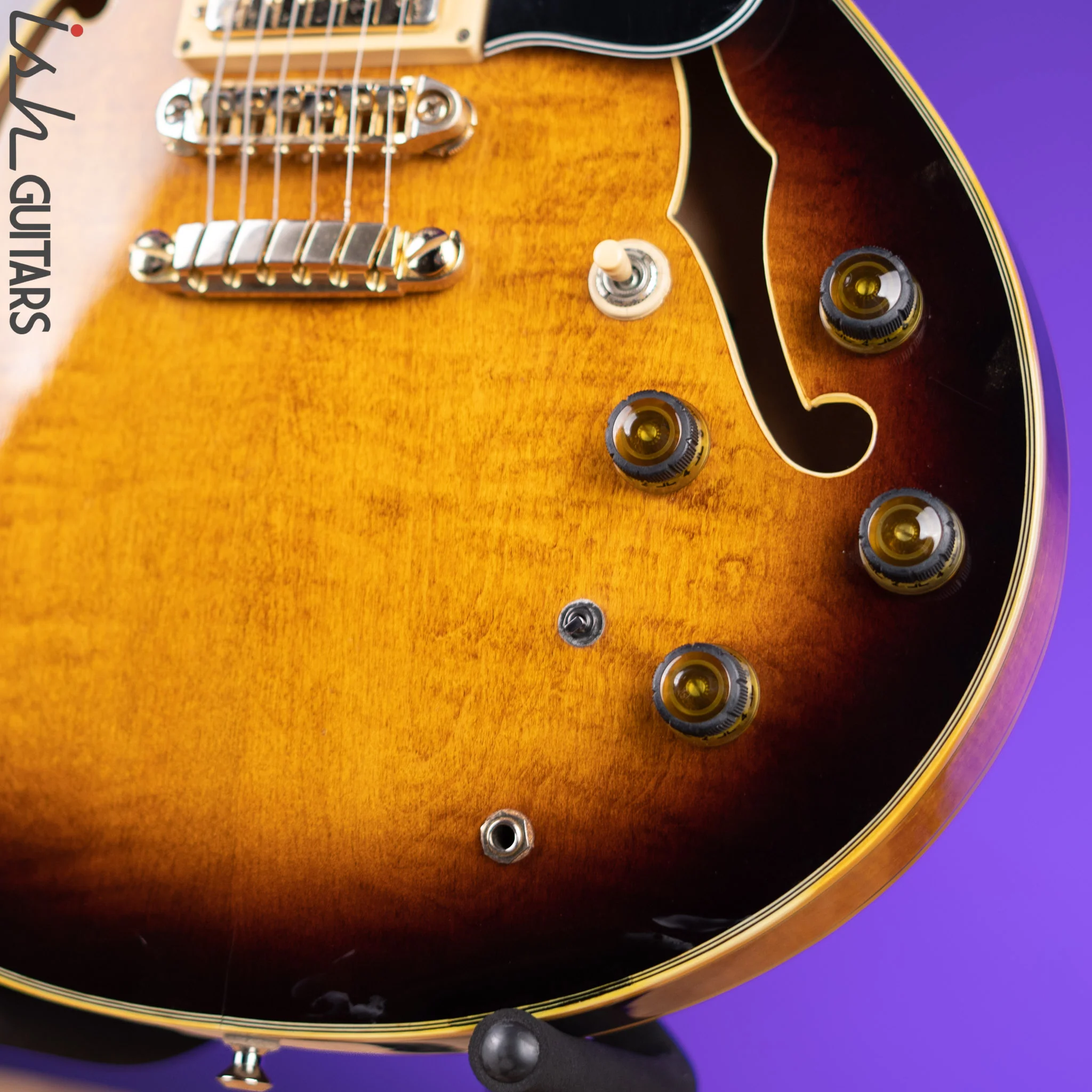 1985 Ibanez Artist AS-200 Sunburst - Image 4