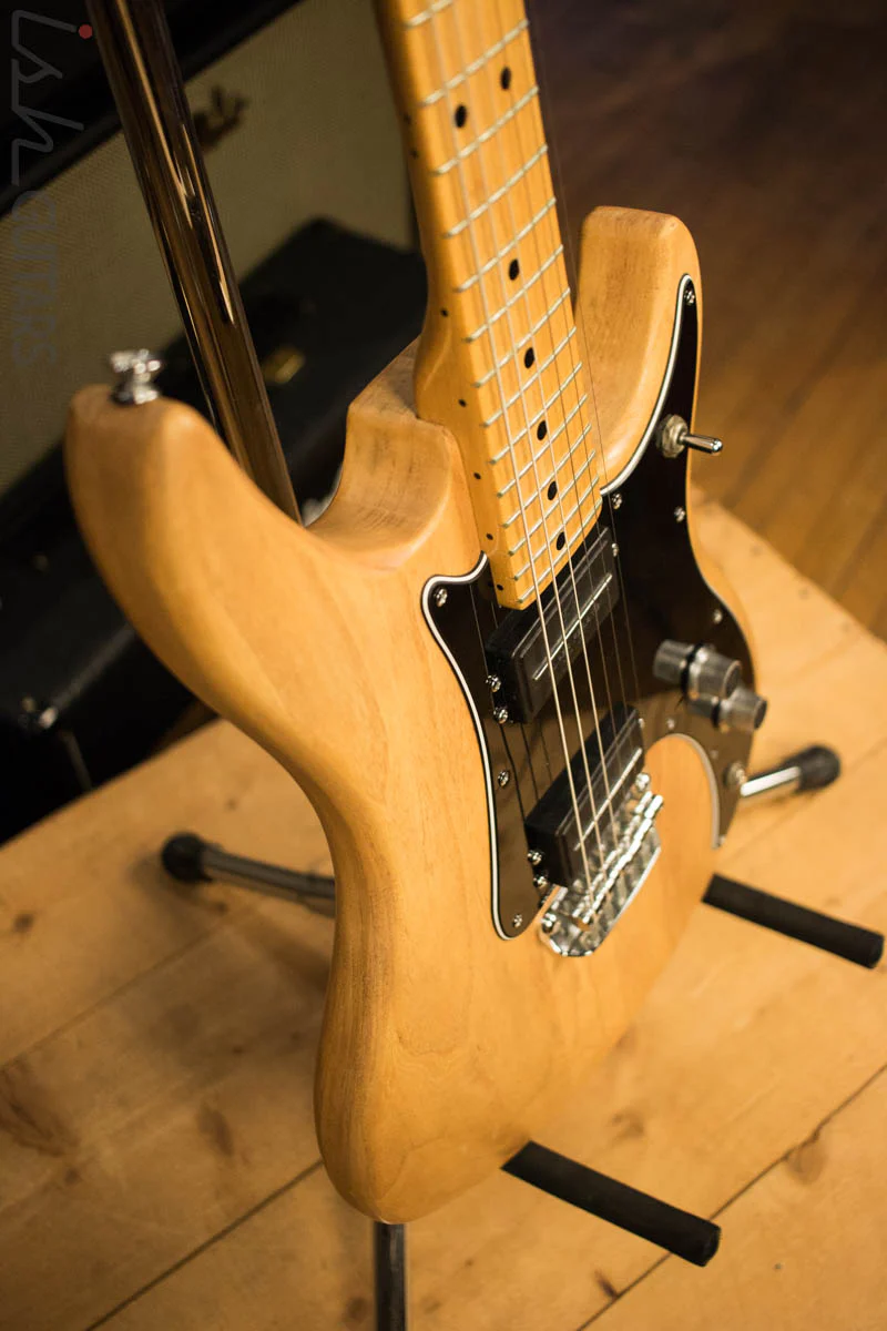 1986 Peavey Patriot Natural Ash USA Made Electric Guitar - Image 6