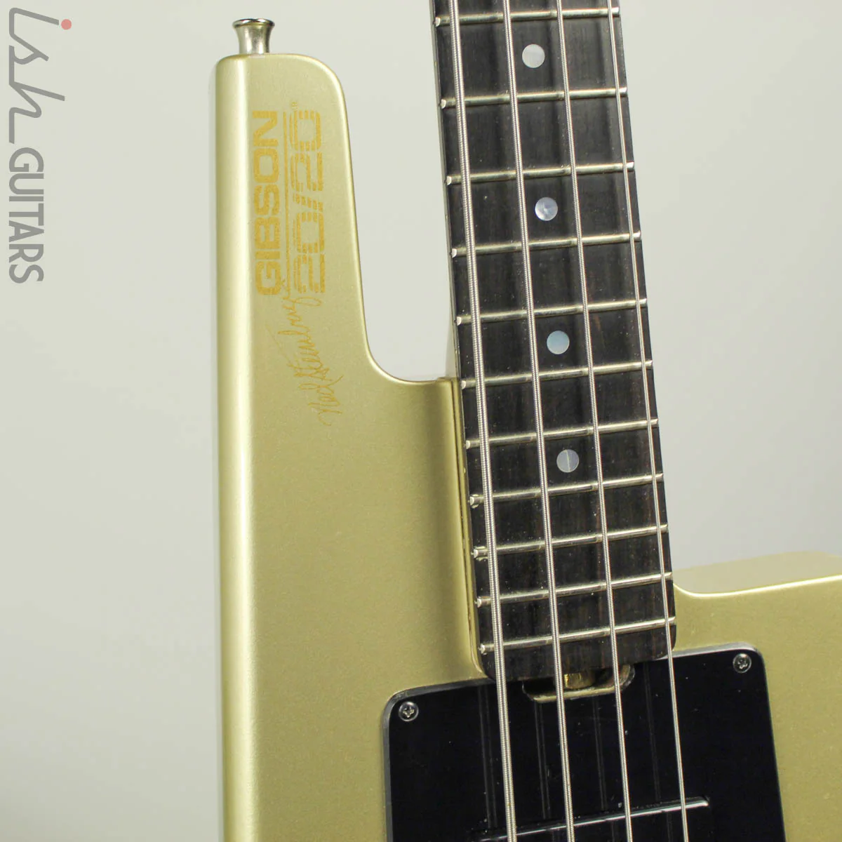 1987 Gibson Steinberger 20/20 Bass Silver Luna Silver - Image 5