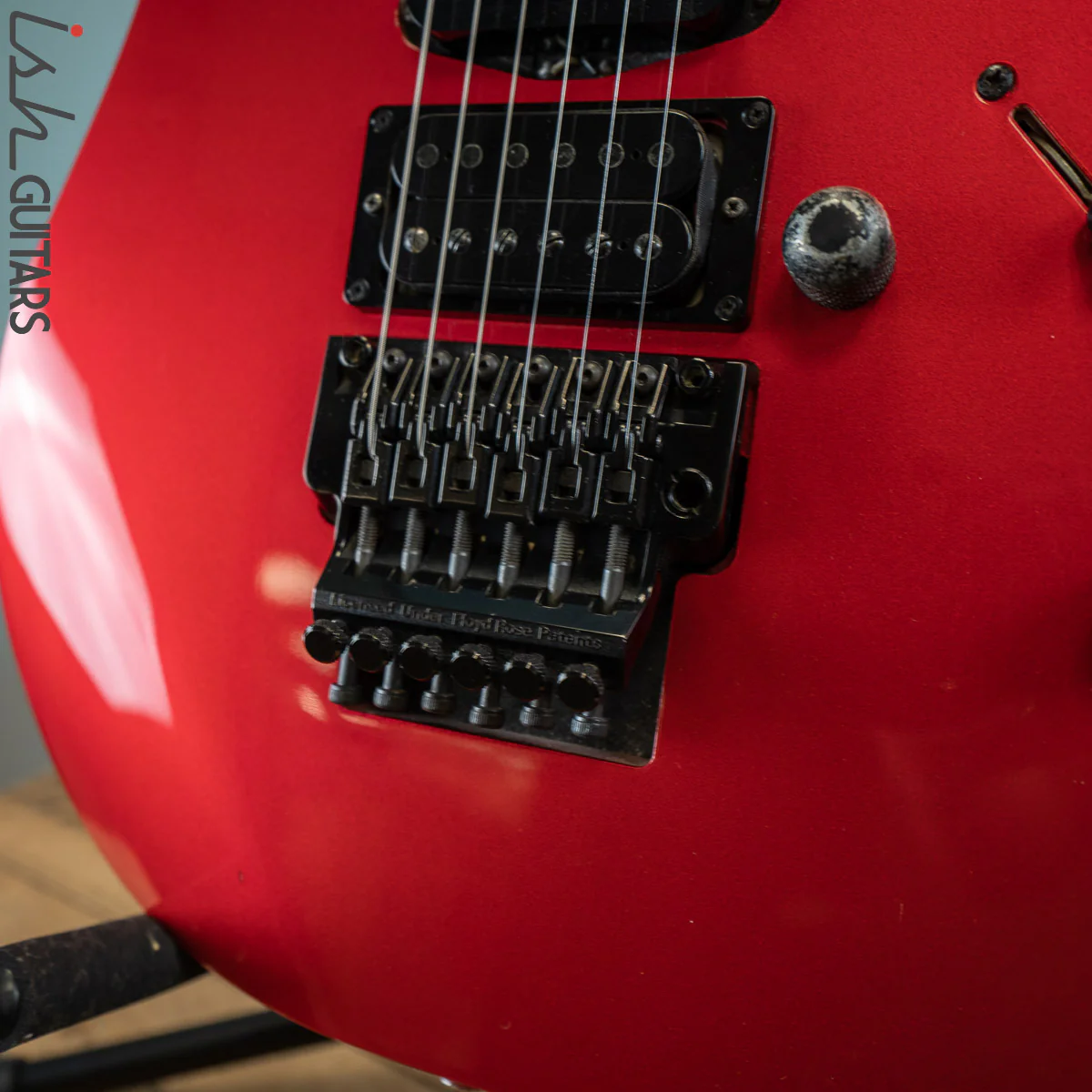 1987 Ibanez RG570 Guitar Lipstick Red Made in Japan - Image 7