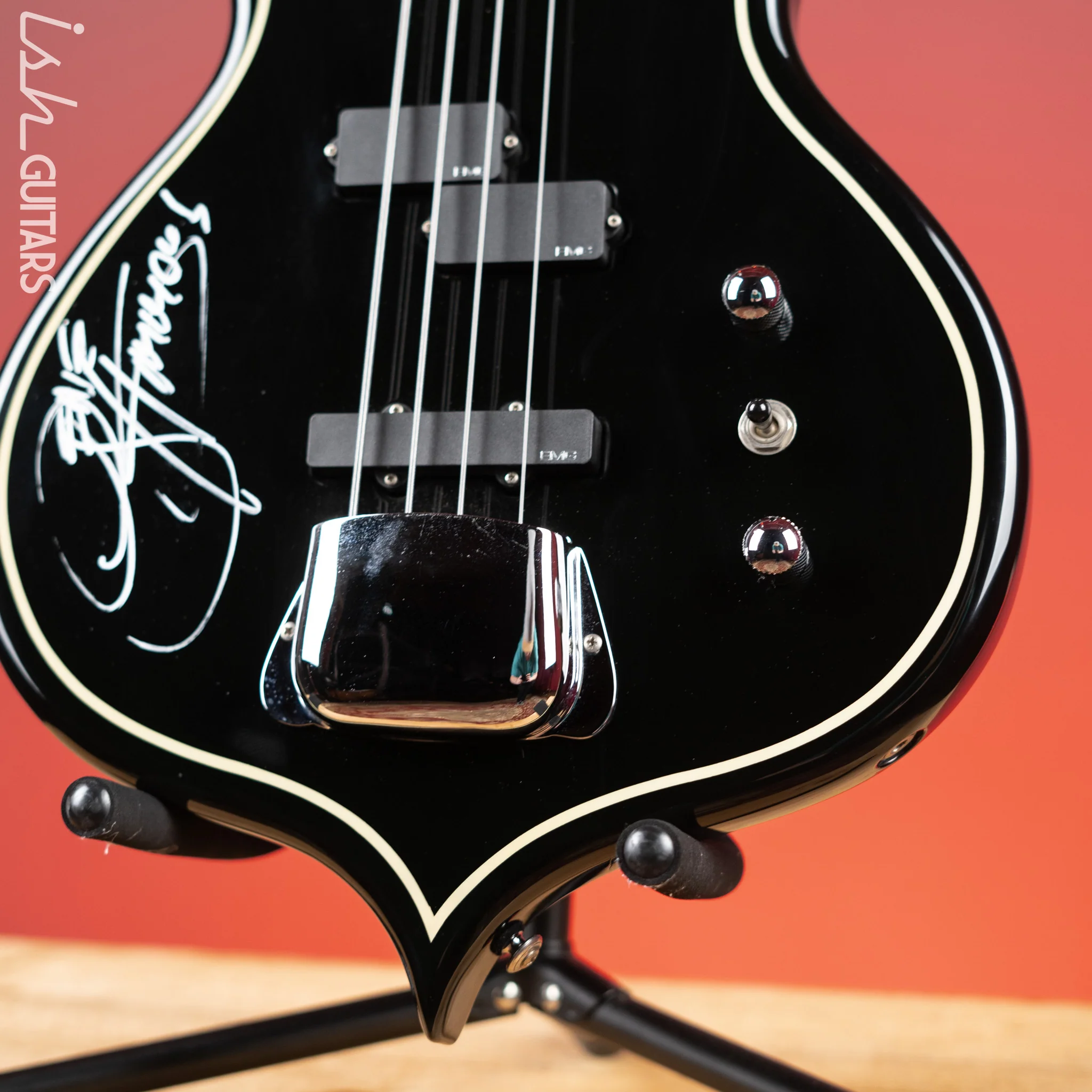 1990s Gene Simmons Punisher Bass - Image 4