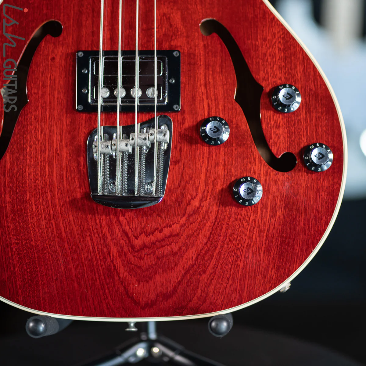 1997 USA Guild Starfire II Bass Guitar 4 String Semi Hollow Bass PROJECT - Image 4