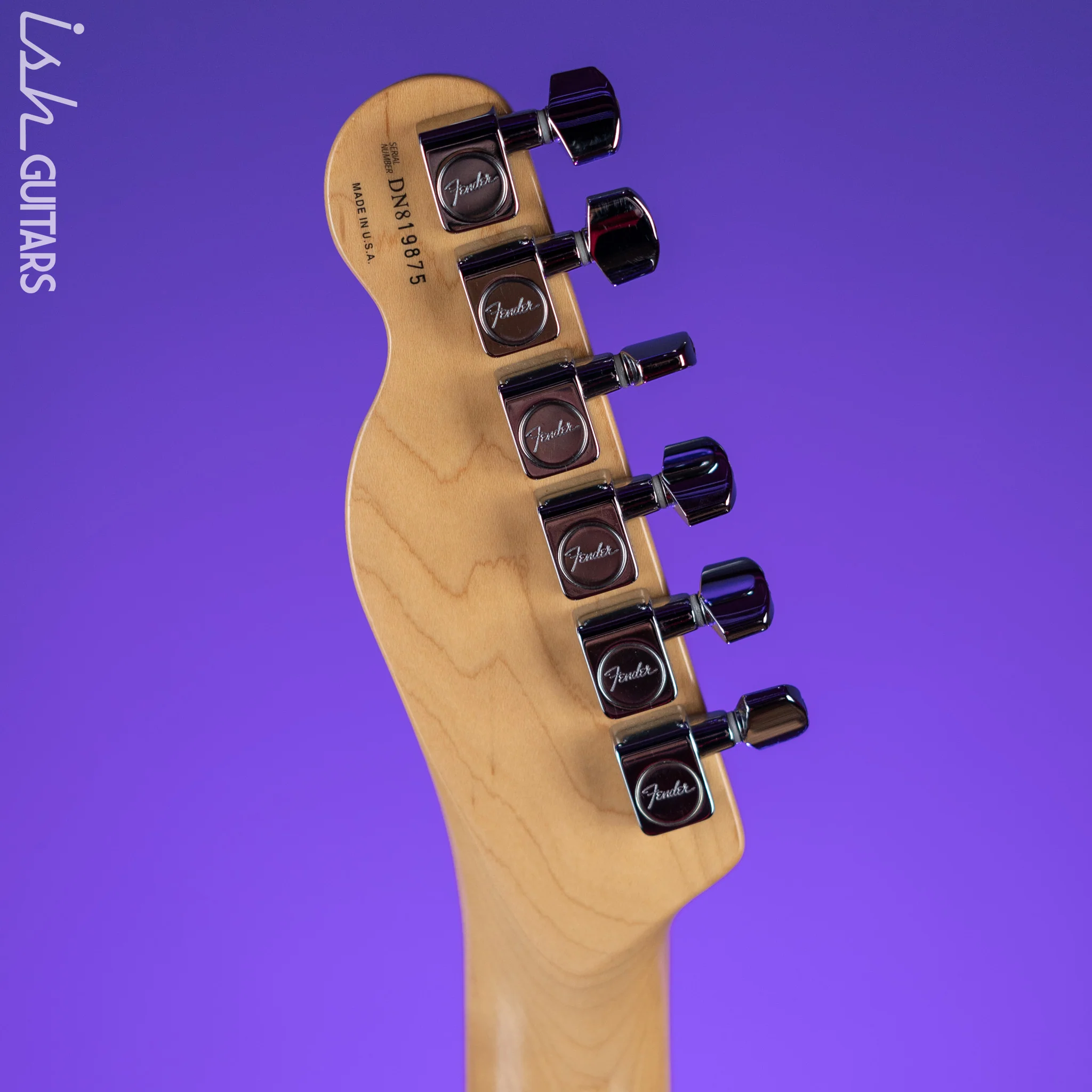 1998-1999 Fender American Deluxe Nashville Telecaster Sunburst - Image 11