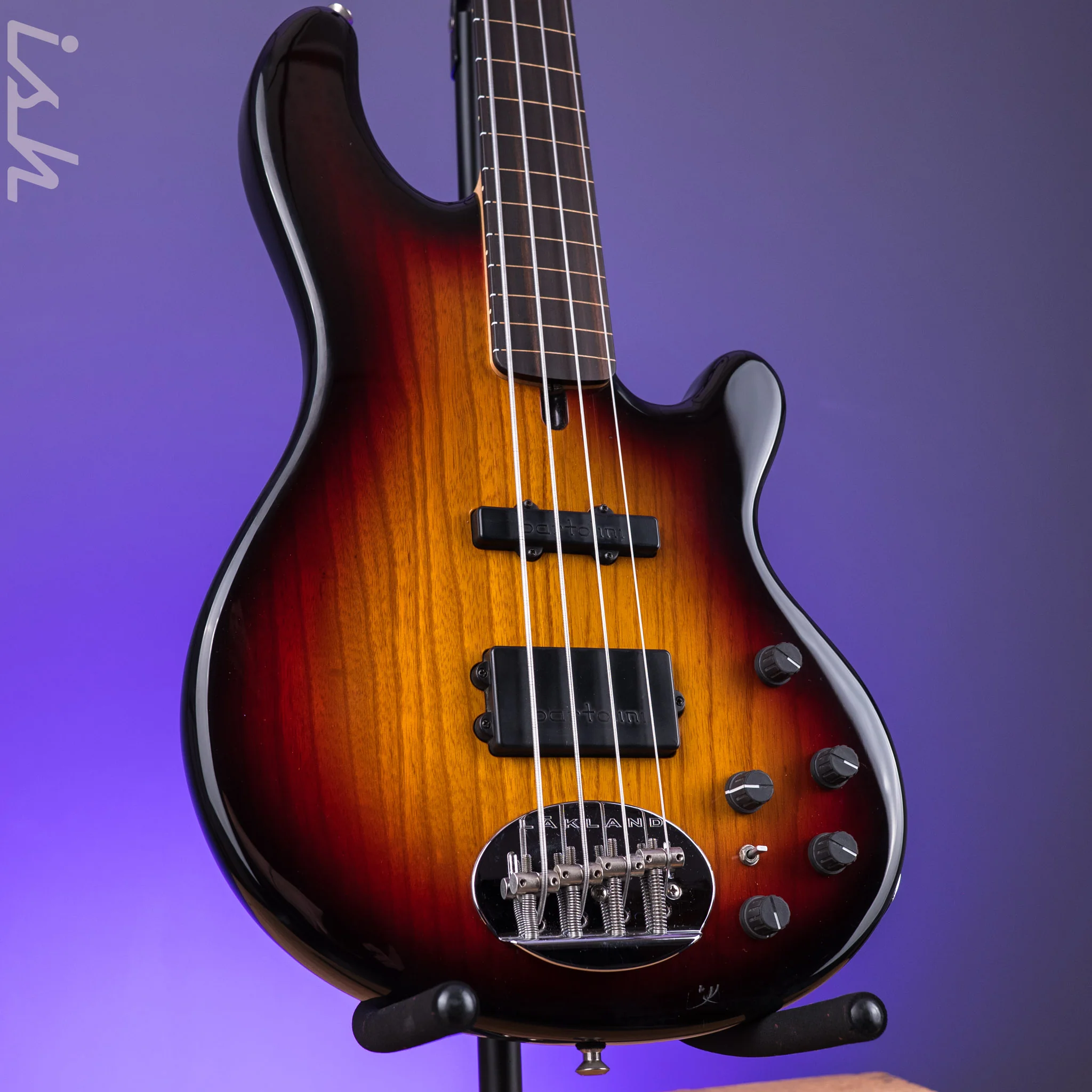 1998 Lakland 44-94 Sunburst Fretless