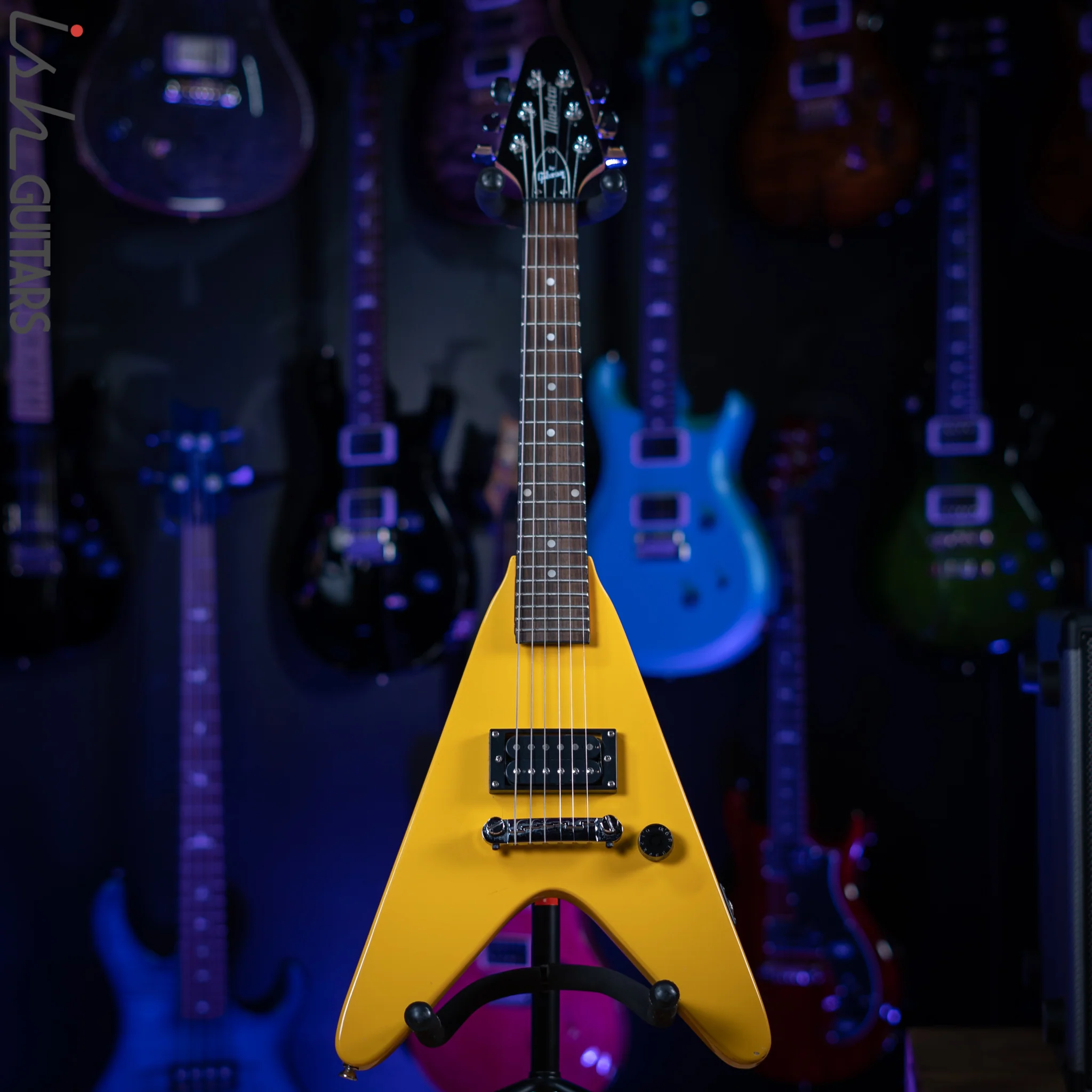 2000’s Maestro by Gibson Roadie Mini Flying V Guitar - Image 2