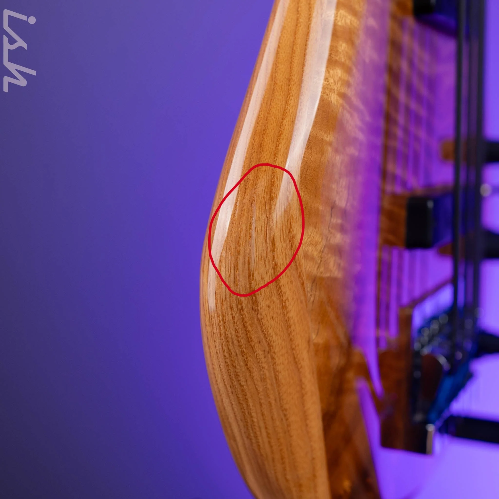 2000 Zon Sonus Custom Fretless 5-String Bass Flame Myrtlewood - Image 5
