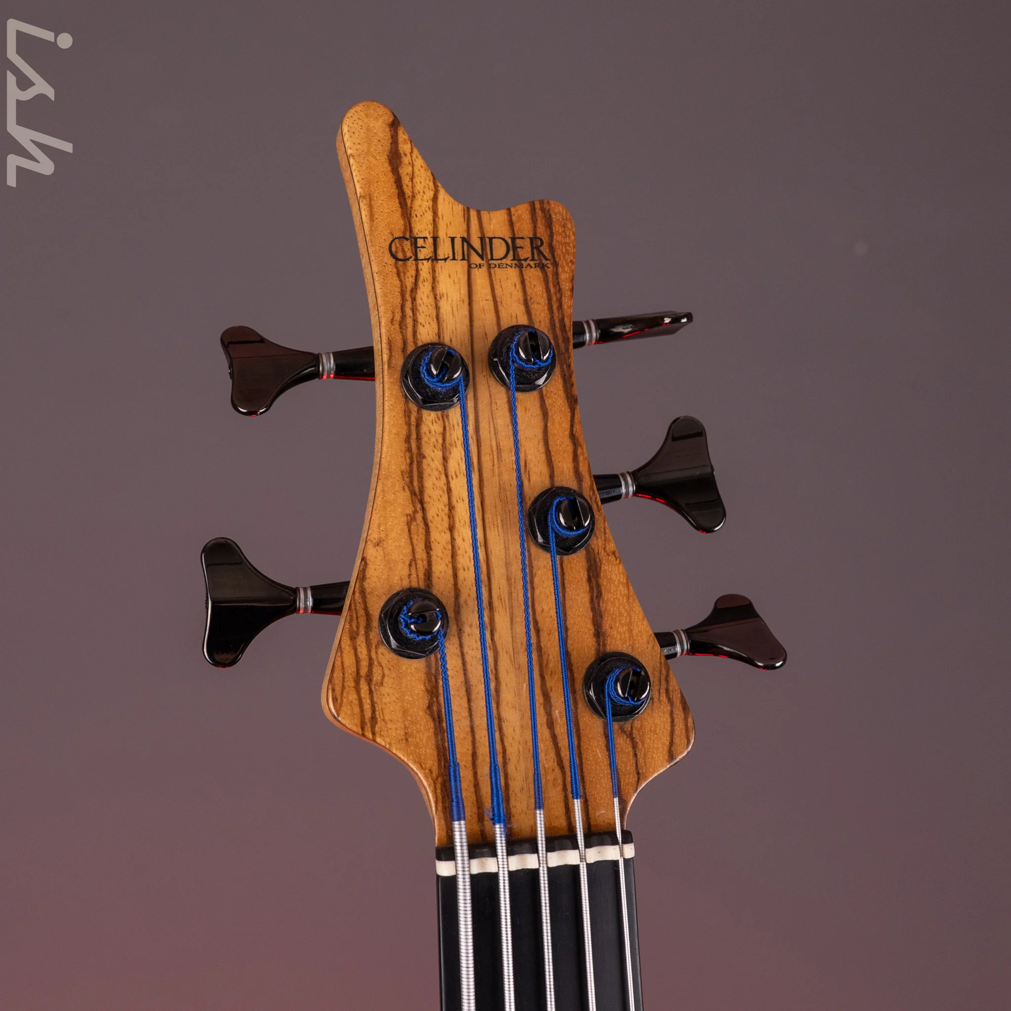 2001 Celinder Aura 5-String Bass Natural *Owned by Richard Bona* - Image 9