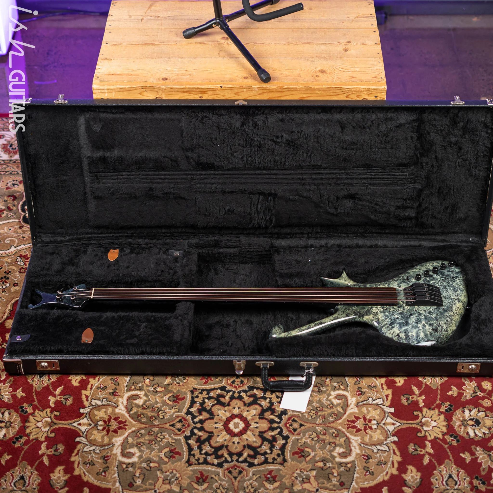 2002 Ritter Raptor Fretless 4-String Bass Marble - Image 22
