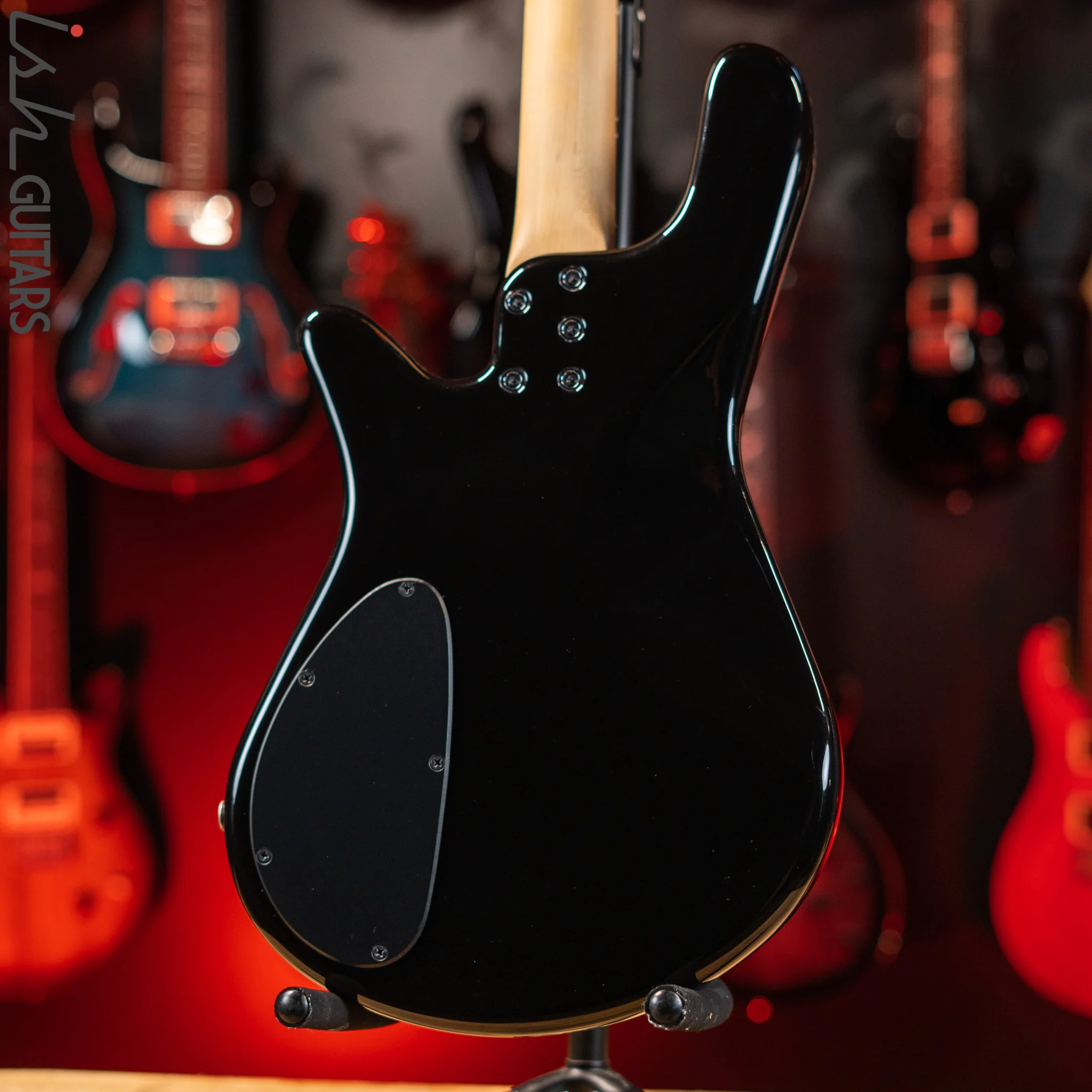 2003 Spector Arc 6 Bolt On Prototype #3 Electric Guitar Trans Black Owned by Stuart Spector - Image 10