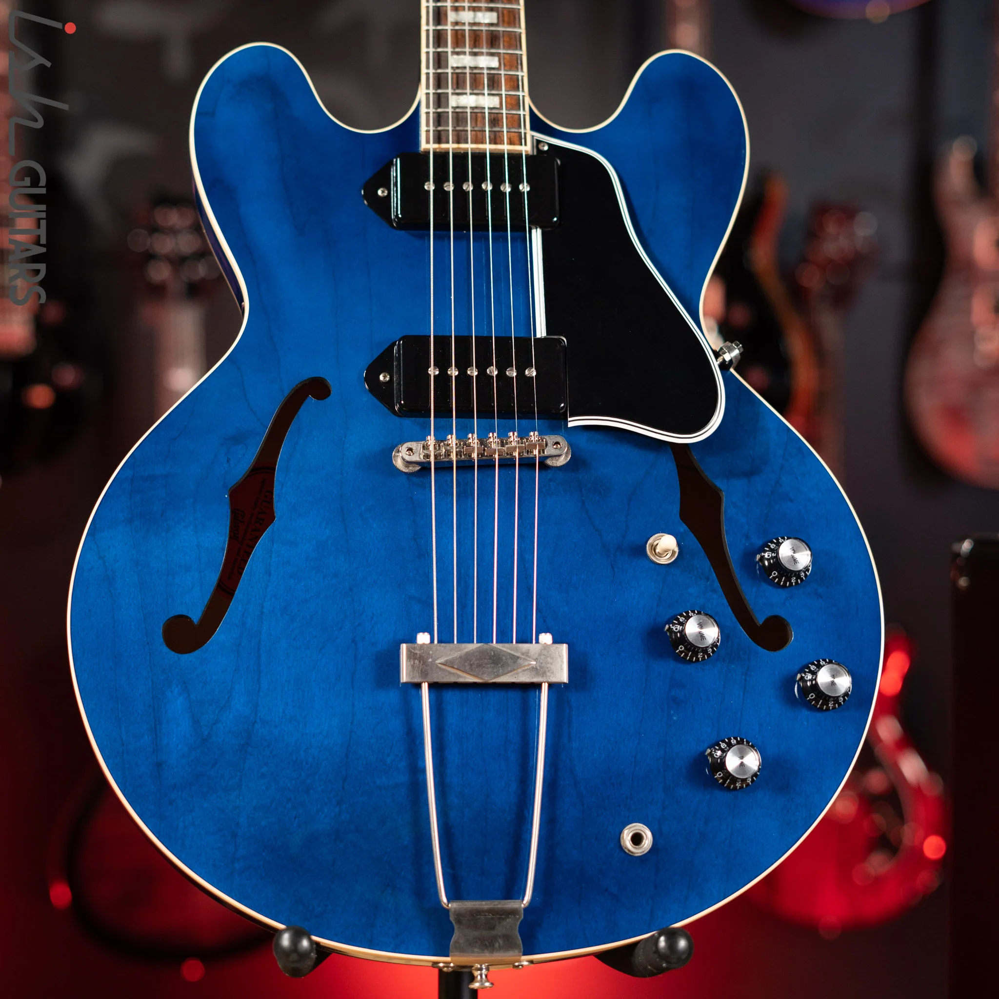 2010 Gibson Custom ES-330L Beale Street Blue