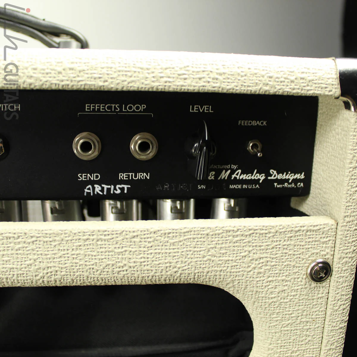 2005 Two Rock Custom Reverb Artist Serial #001 50 Watt Rare Blonde Tolex K&M - Image 10