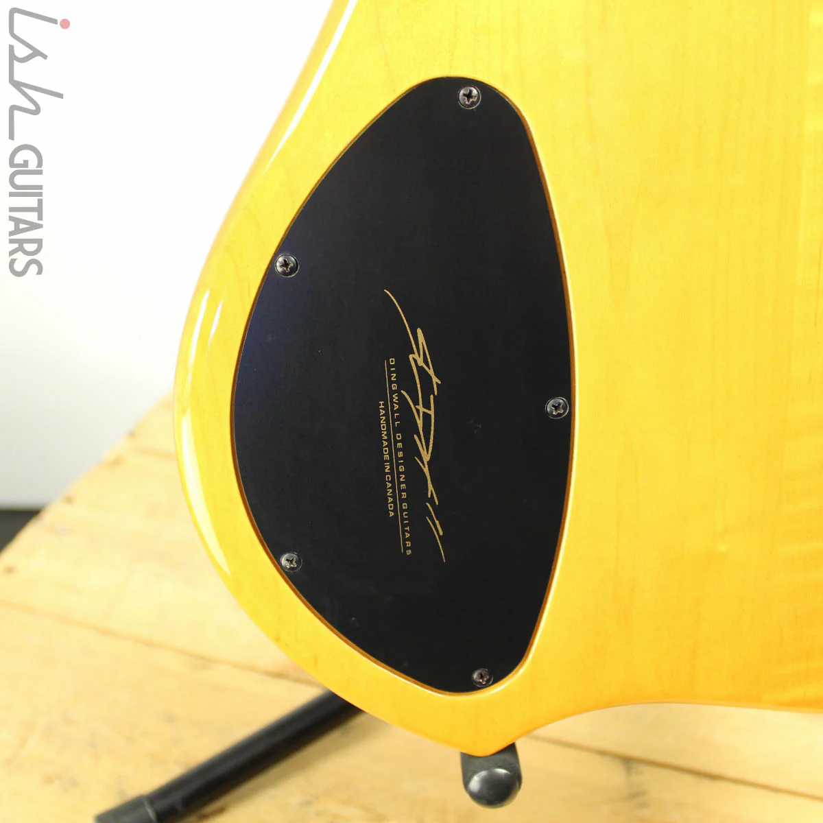 2003 Dingwall Afterburner I Flamed Maple Amber Fanned Fret Bass - Image 13