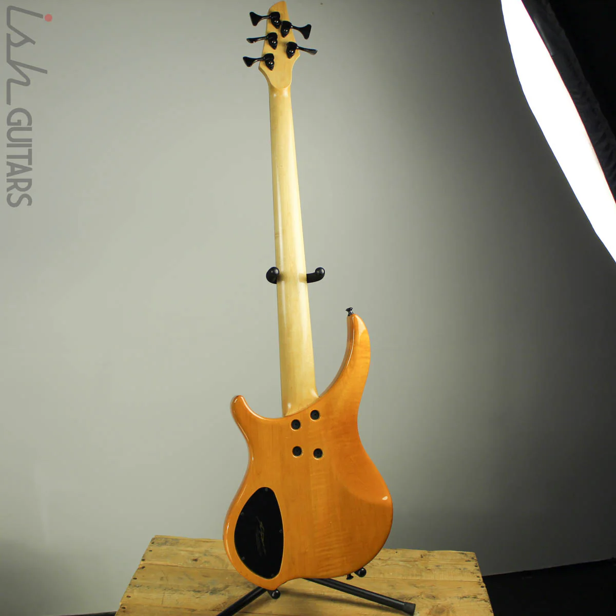 2003 Dingwall Afterburner I Flamed Maple Amber Fanned Fret Bass - Image 9