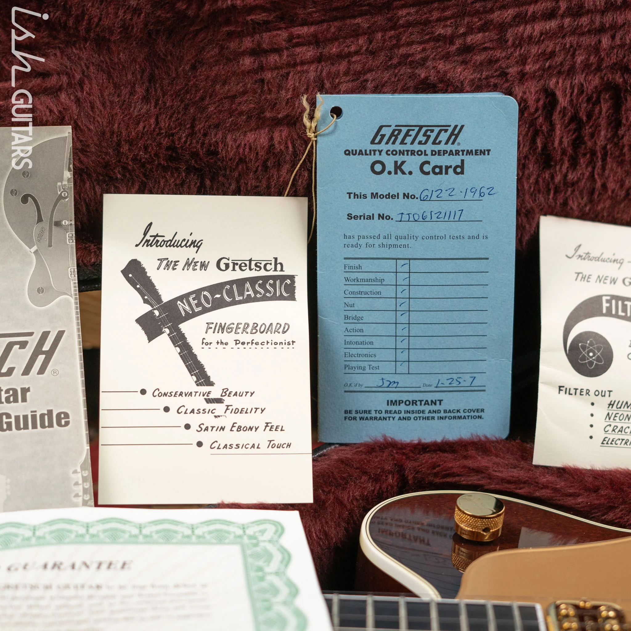 2006 Gretsch 6122-1962 Vintage Select Chet Atkins Country Gentleman Walnut Stain - Image 18