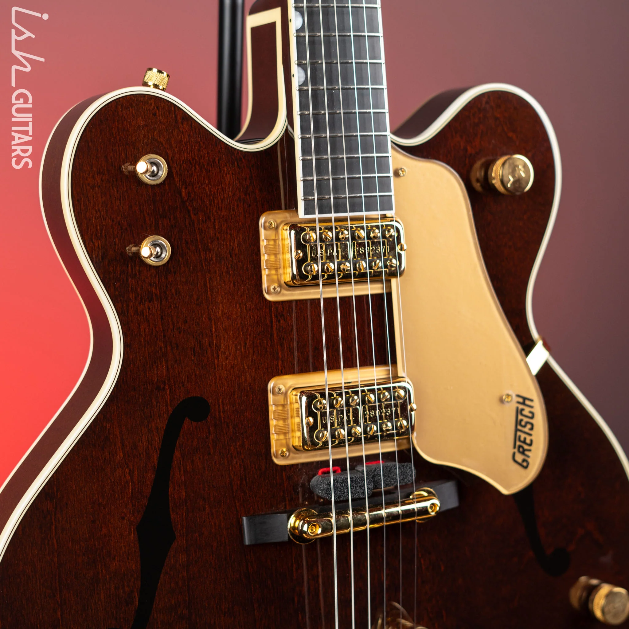2006 Gretsch 6122-1962 Vintage Select Chet Atkins Country Gentleman Walnut Stain - Image 3