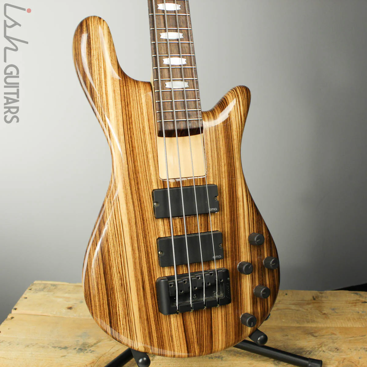 2008 Spector Euro Rebop4DLX Zebrawood