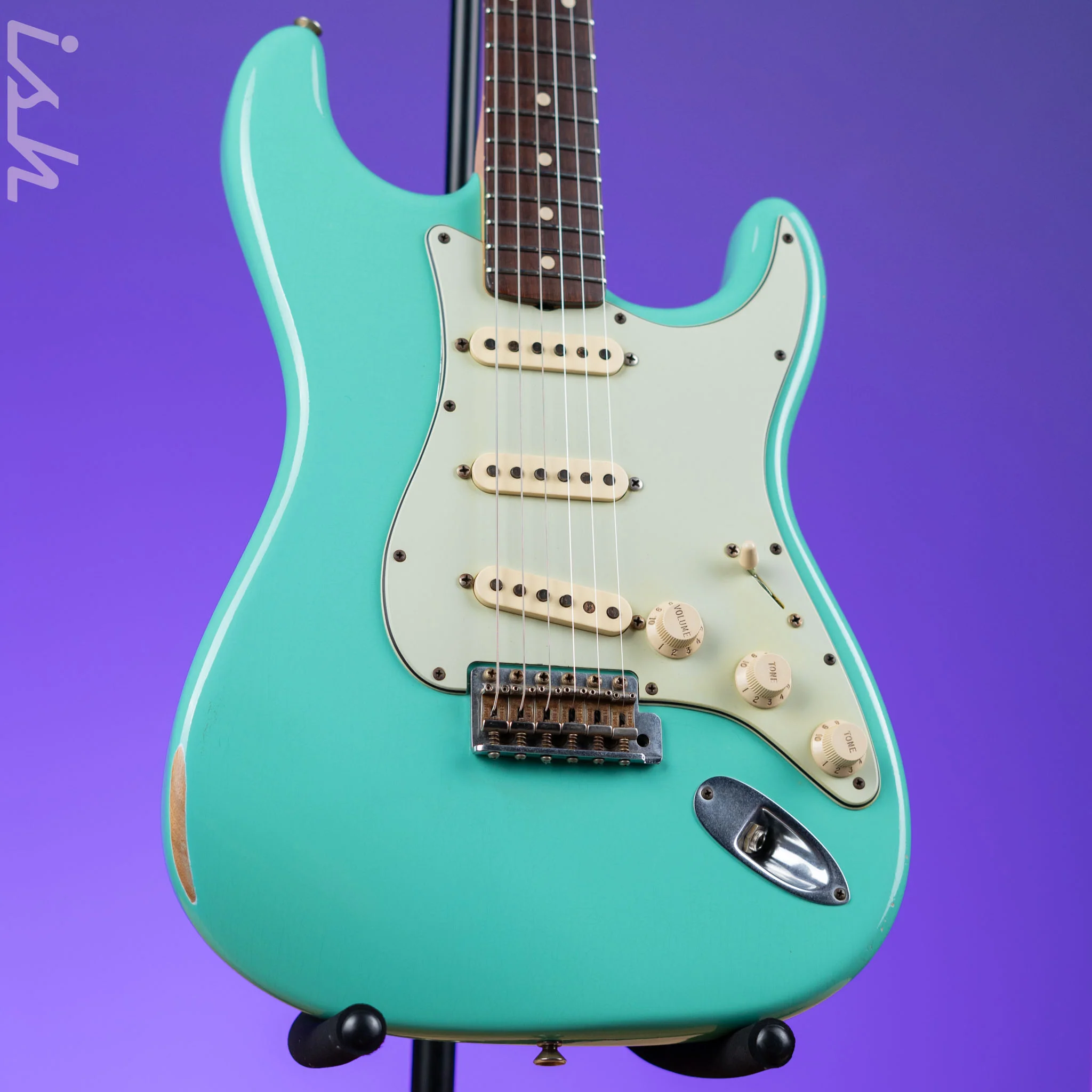 2009 Fender Custom Shop Wildwood 10 '59 Stratocaster Seafoam Green Brazilian Rosewood