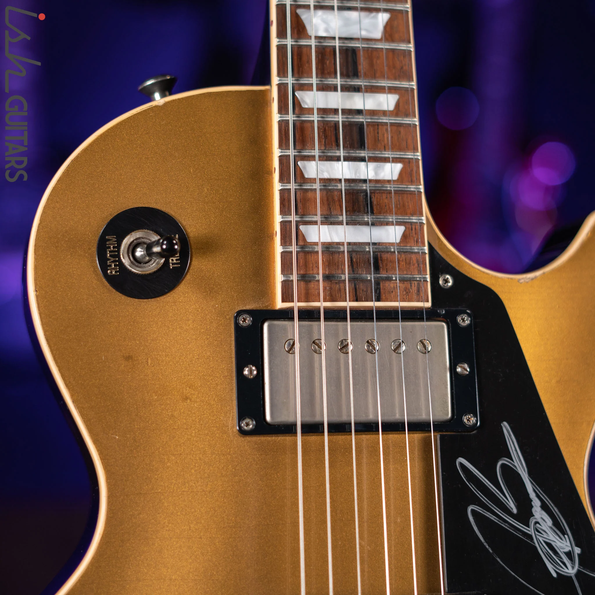 2009 Gibson Custom Shop Aged “Inspired by” Joe Bonamassa ‘57 Reissue Goldtop - Image 3