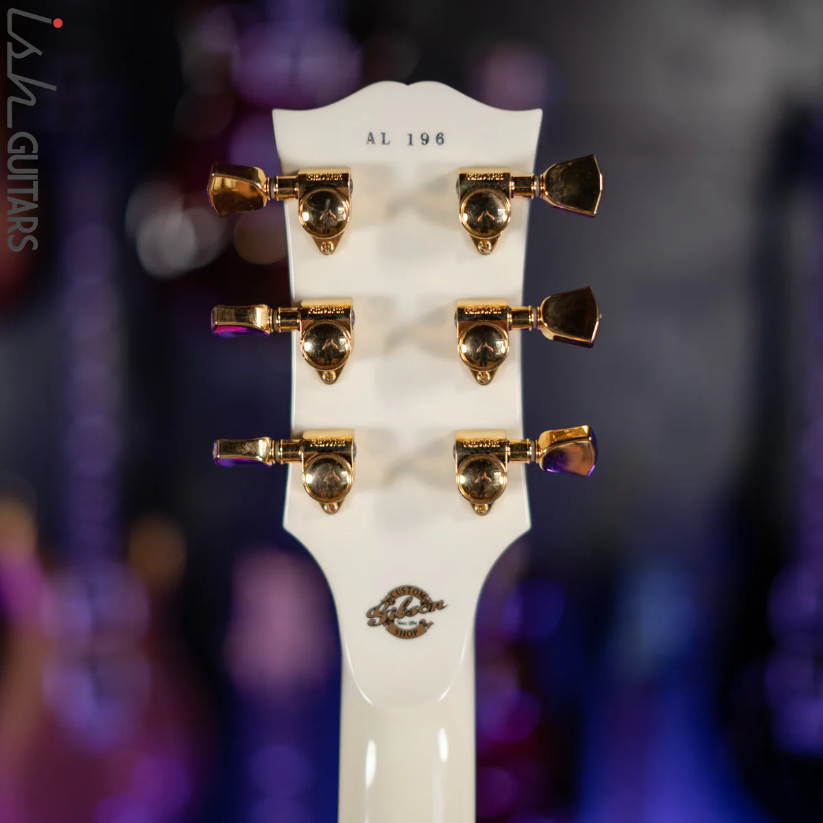 2010 Gibson Custom Shop ES-355 Semi-Hollow Alex Lifeson Signature Alpine White - Image 16