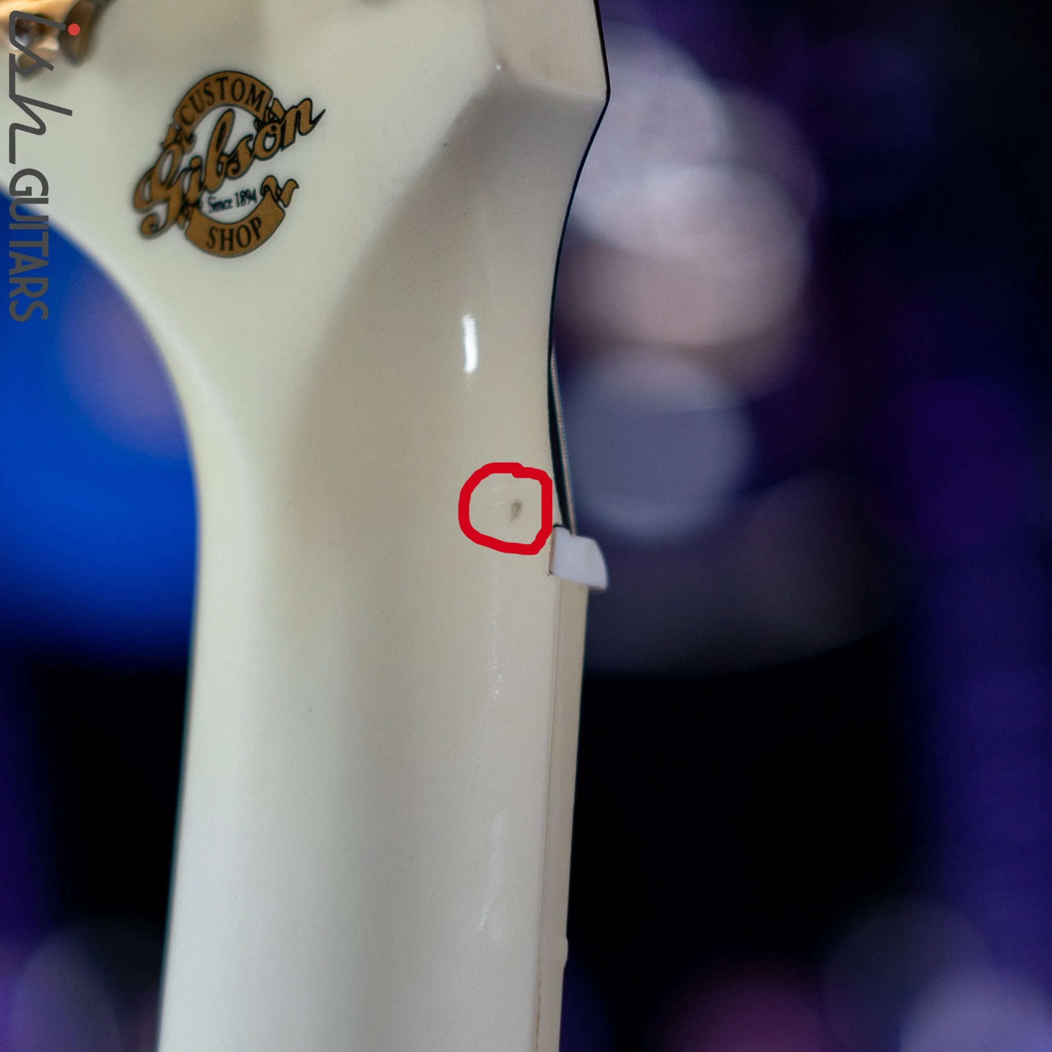 2010 Gibson Custom Shop ES 345 VOS 1959 Varitone Stereo w/ Bigsby Alpine White - Image 9