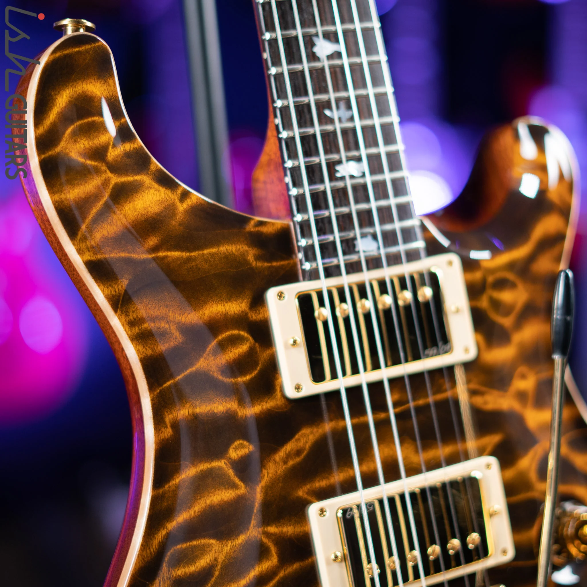 2010 PRS Custom 24 Private Stock #2809 Tiger Eye - Image 3