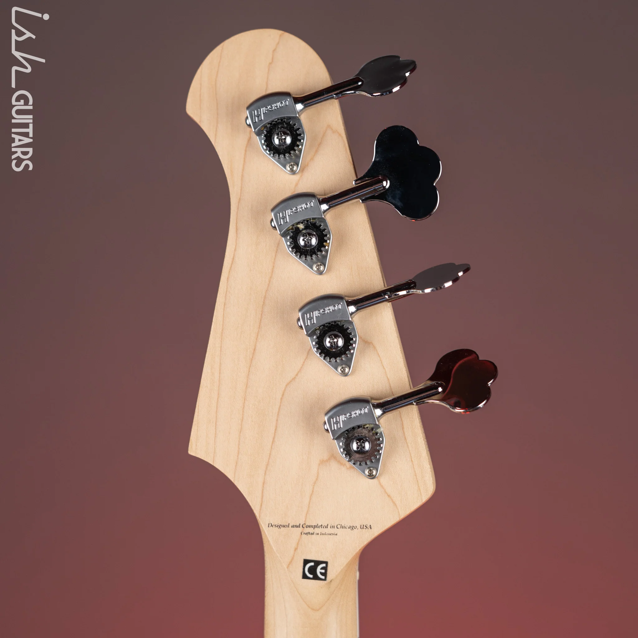 2010’s Lakland Skyline Series DJ-4 Darryl Jones Lake Placid Blue - Image 10