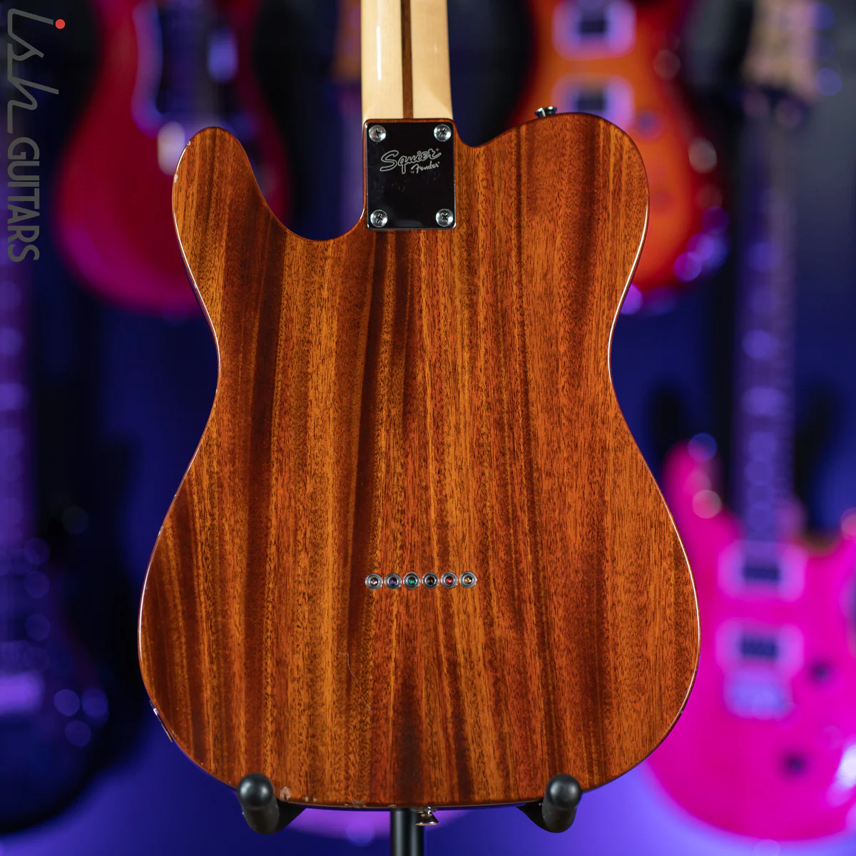 2010 Squier Telecaster Semi-Hollow Brown Mahogany - Image 8