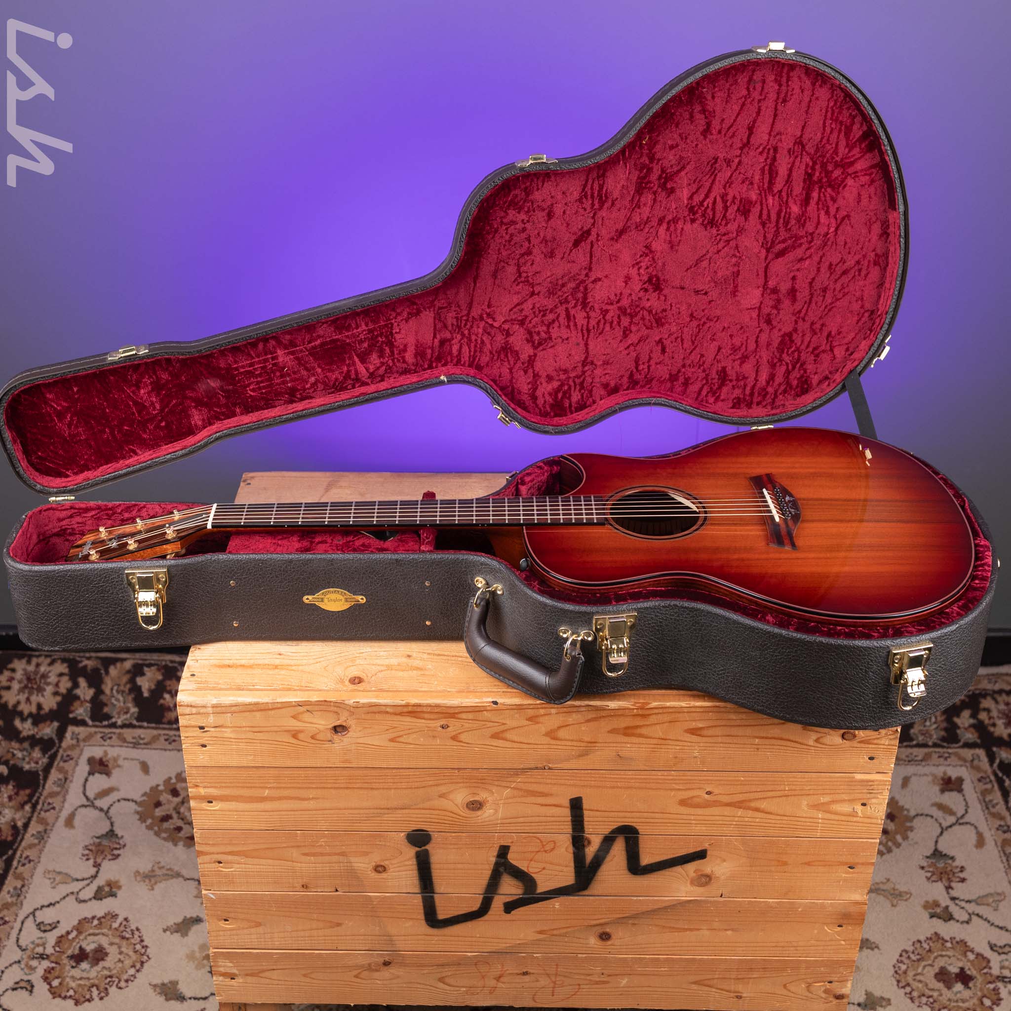 2010 Taylor Custom Shop Grand Symphony GS Florentine Sinker Redwood - Image 17
