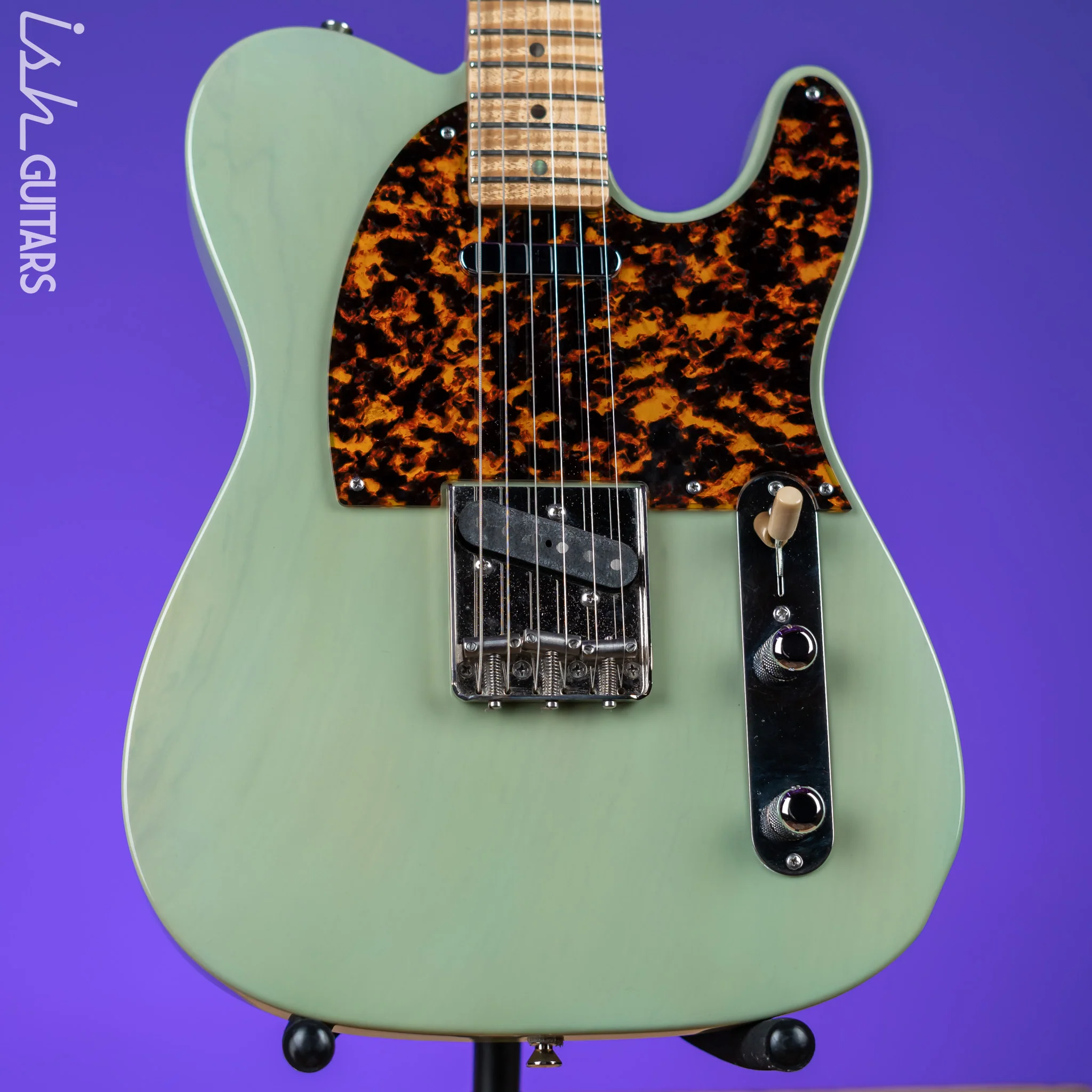 2011 DeTemple Guitars Spirit Series Tele Seafoam Green