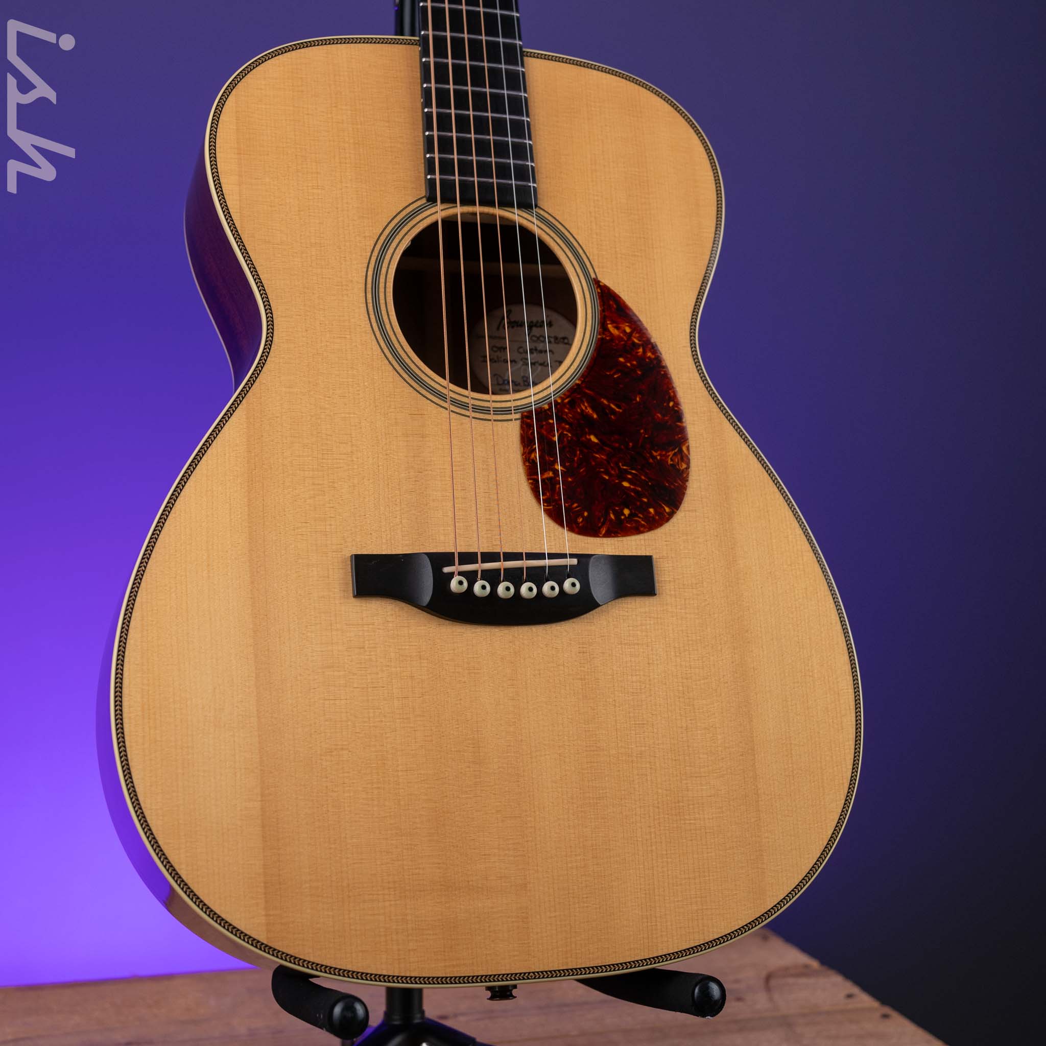 2012 Bourgeois Custom OM Italian Spruce Top