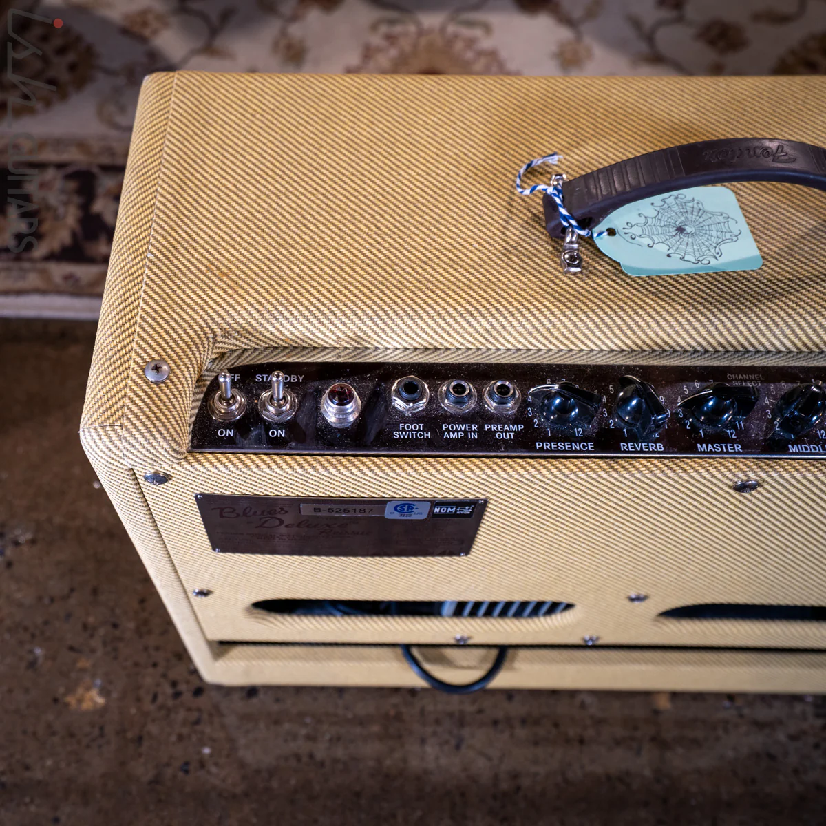 2012 Fender Blues Deluxe Reissue Tweed 1x12 40W - Image 3