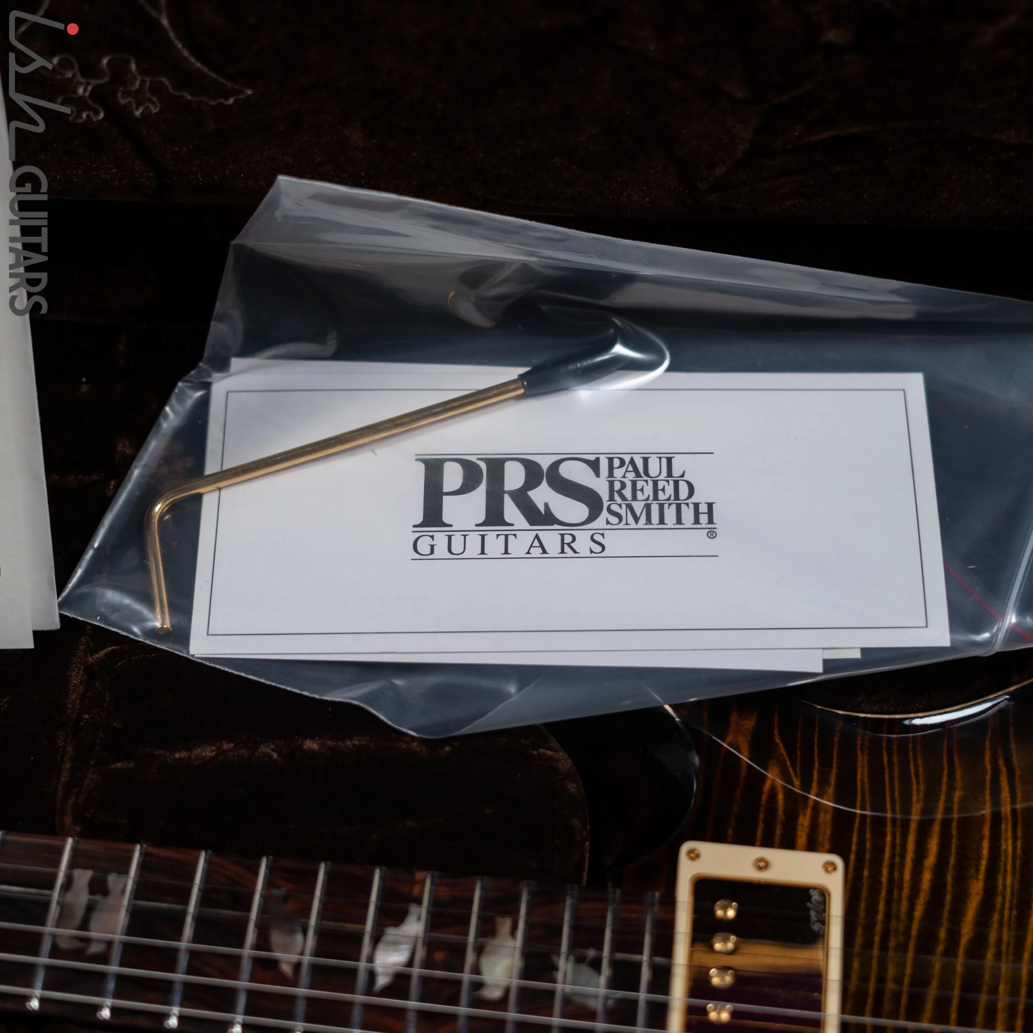 PRS Custom 22 Private Stock Tiger Eye Smoked Burst Birds On A Wire - Image 19