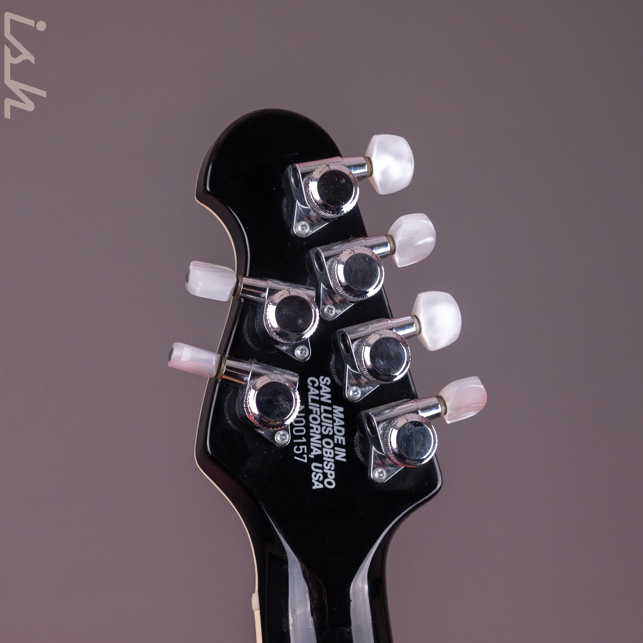 2013 Ernie Ball Music Man Armada Flame Black Trans - Image 18