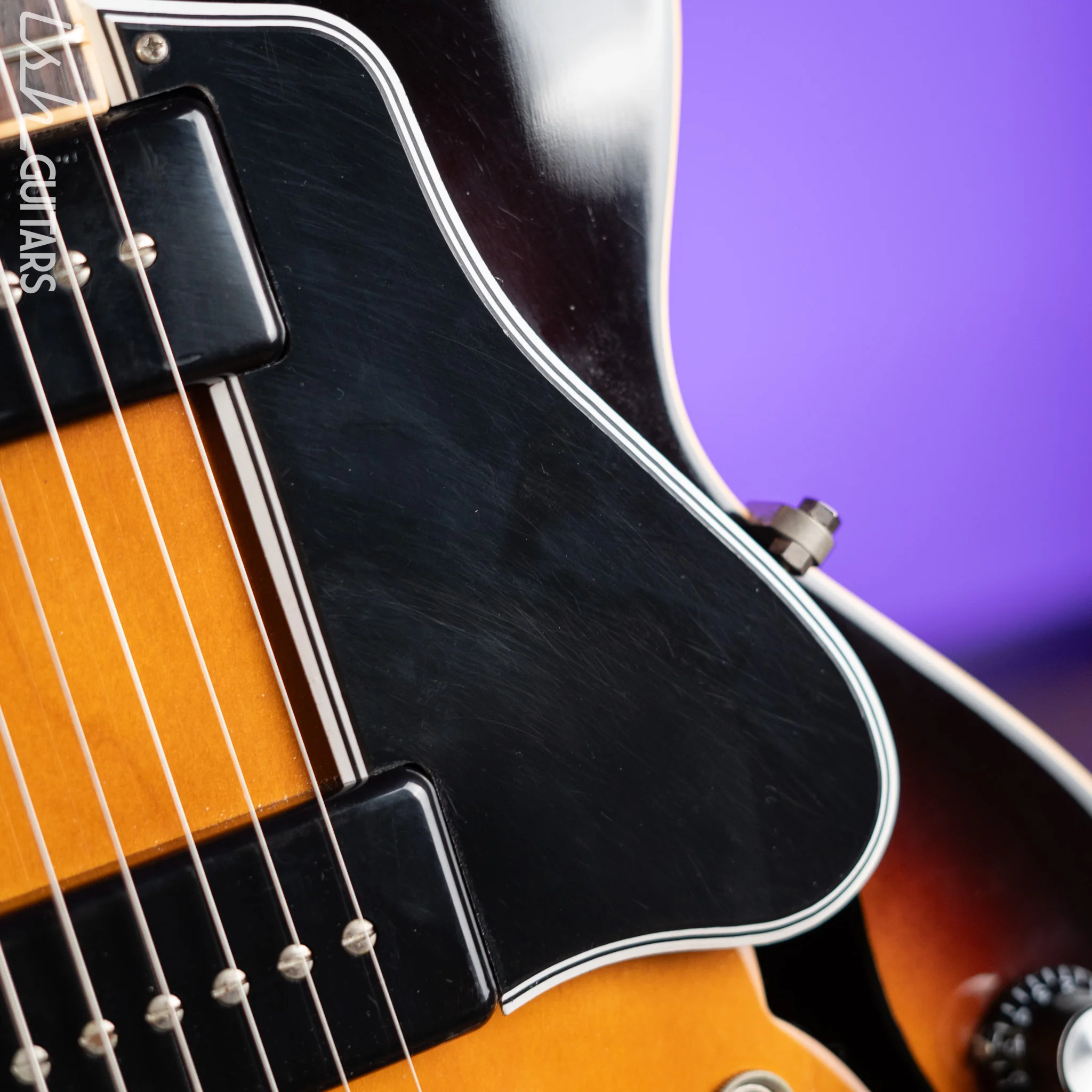 2014 Gibson Memphis ES-390 P90 Dark Sunburst - Image 6