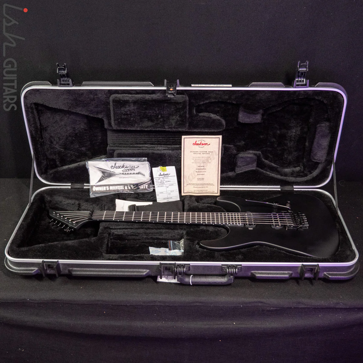 2014 Jackson Custom Shop JCS SL2H Tactical Black - Image 16